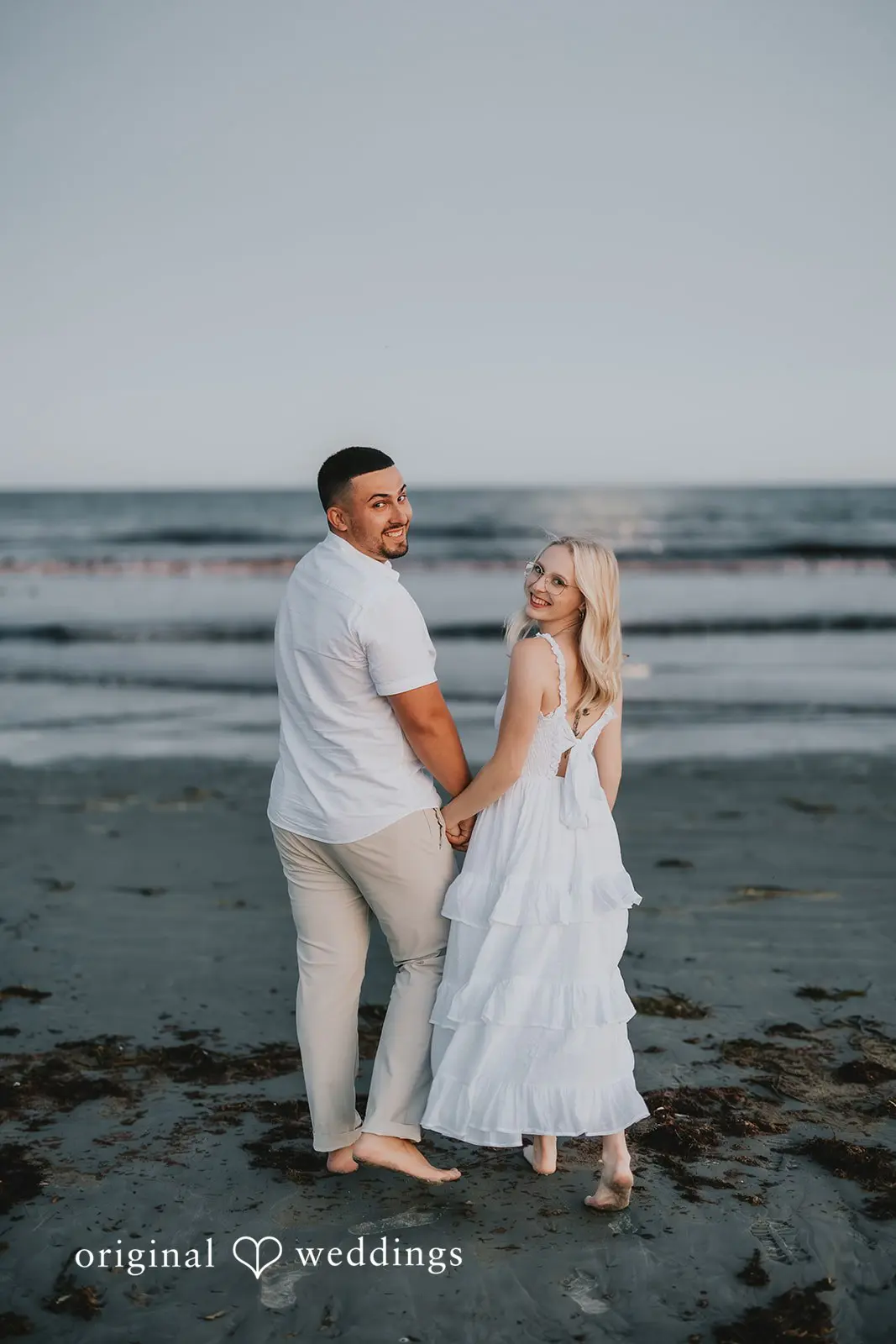 First Beach Engagement // Bailey & Jordan -