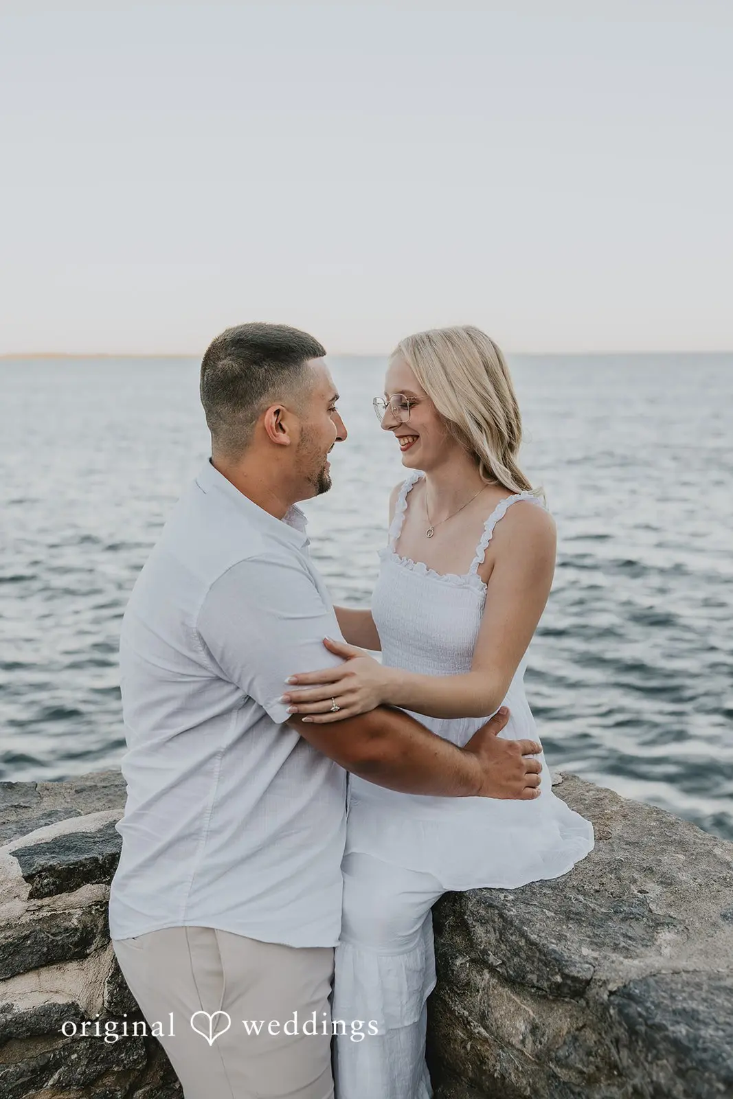 First Beach Engagement // Bailey & Jordan -