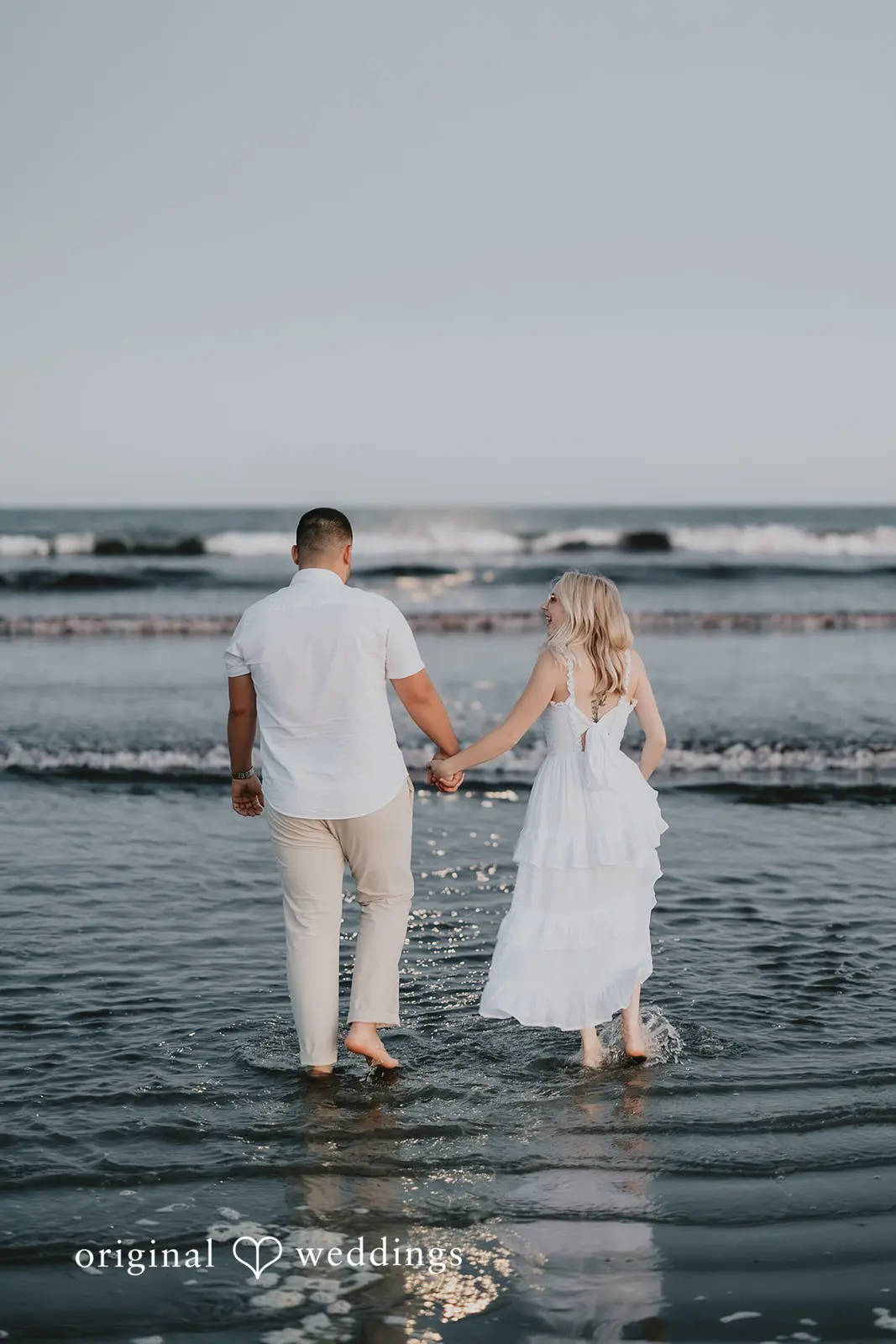 First Beach Engagement // Bailey & Jordan -