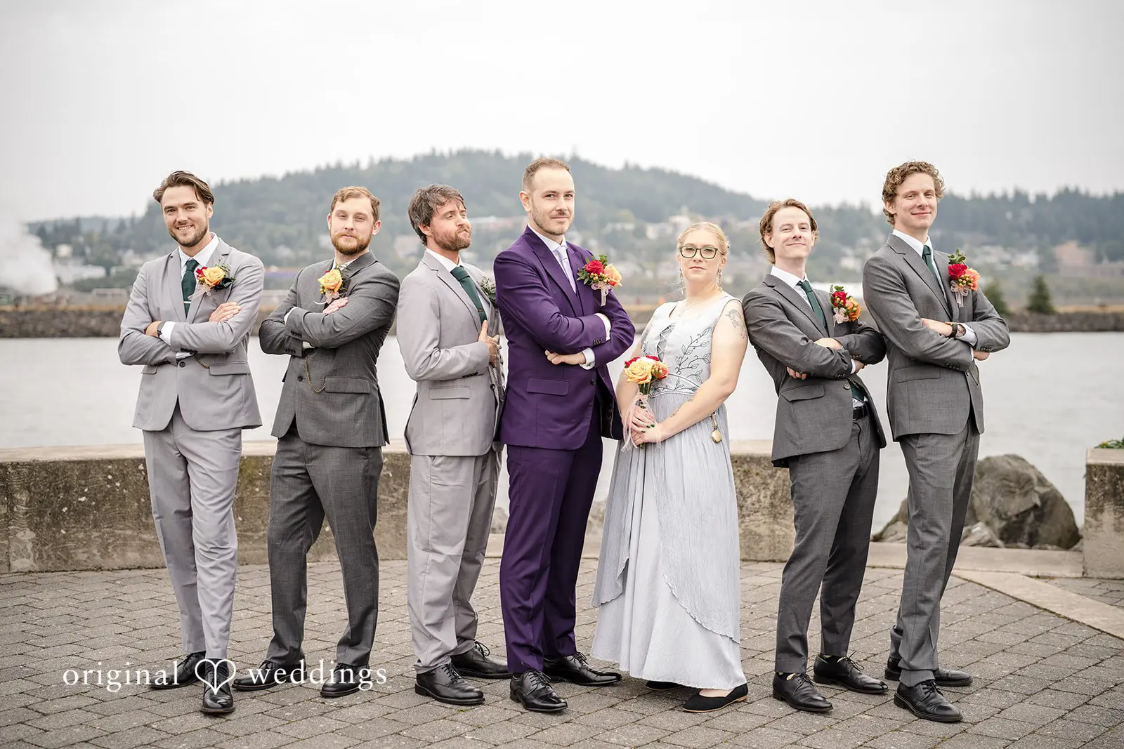 Adam + Danielle Fishermen's Pavilion at Zuanich Park Wedding // Adam & Danielle -