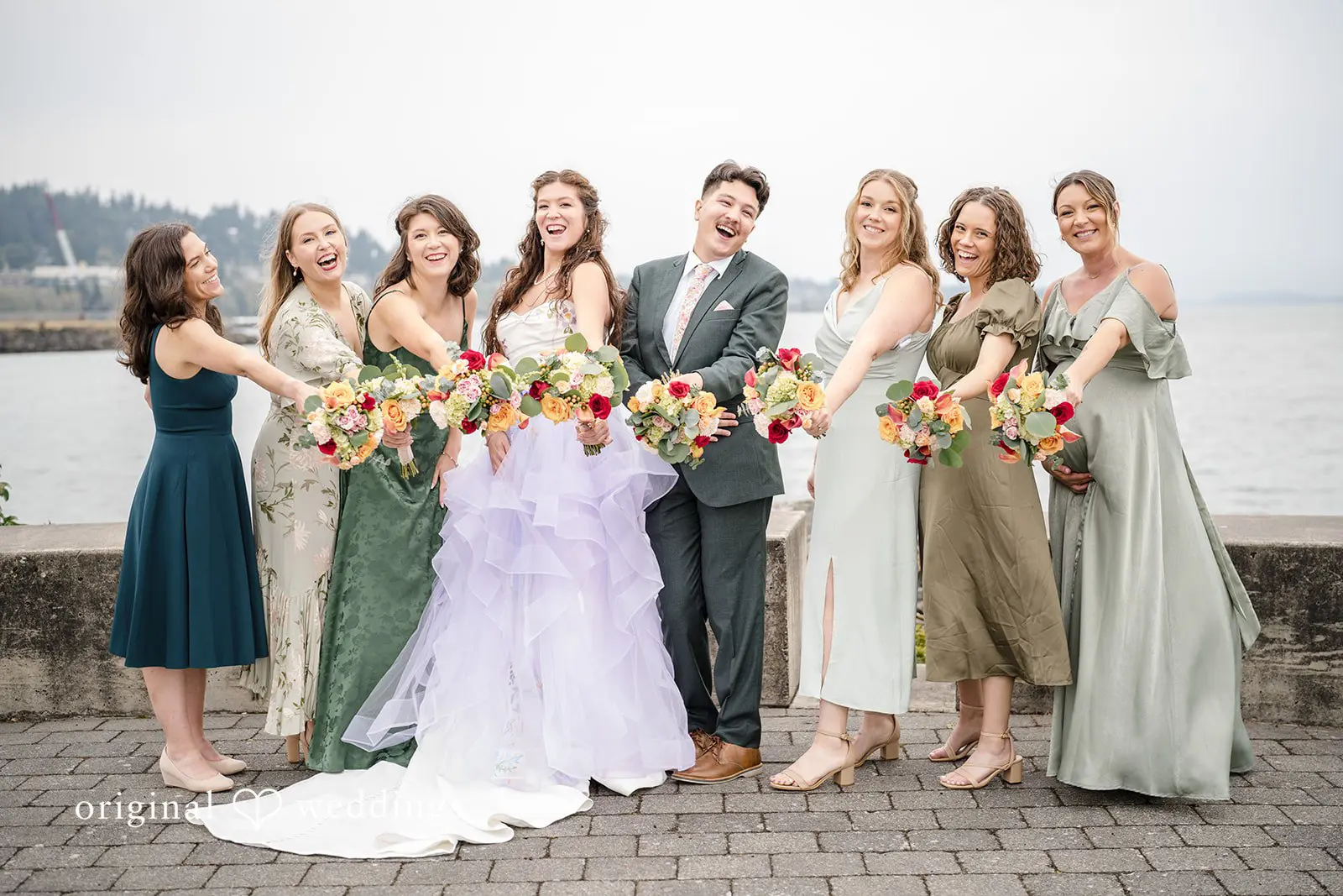 Adam + Danielle Fishermen's Pavilion at Zuanich Park Wedding // Adam & Danielle -