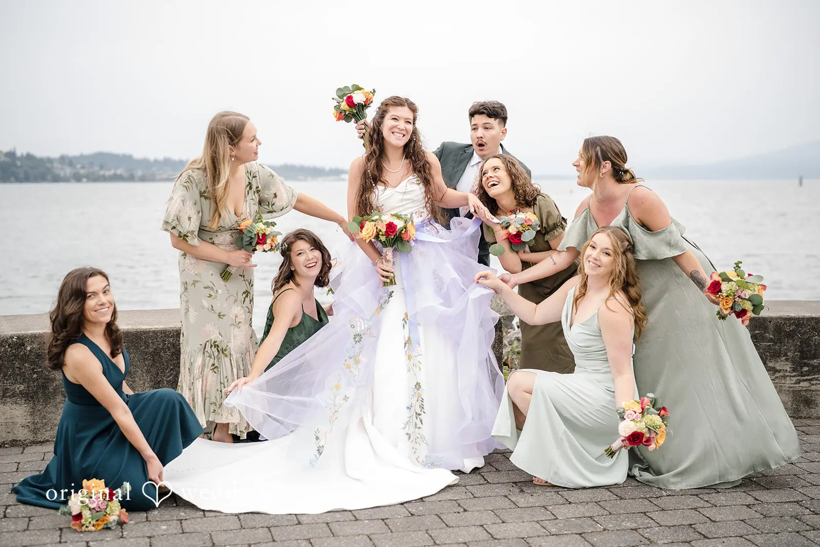 Adam + Danielle Fishermen's Pavilion at Zuanich Park Wedding // Adam & Danielle -