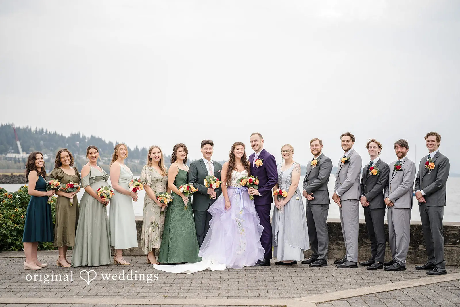 Adam + Danielle Fishermen's Pavilion at Zuanich Park Wedding // Adam & Danielle -