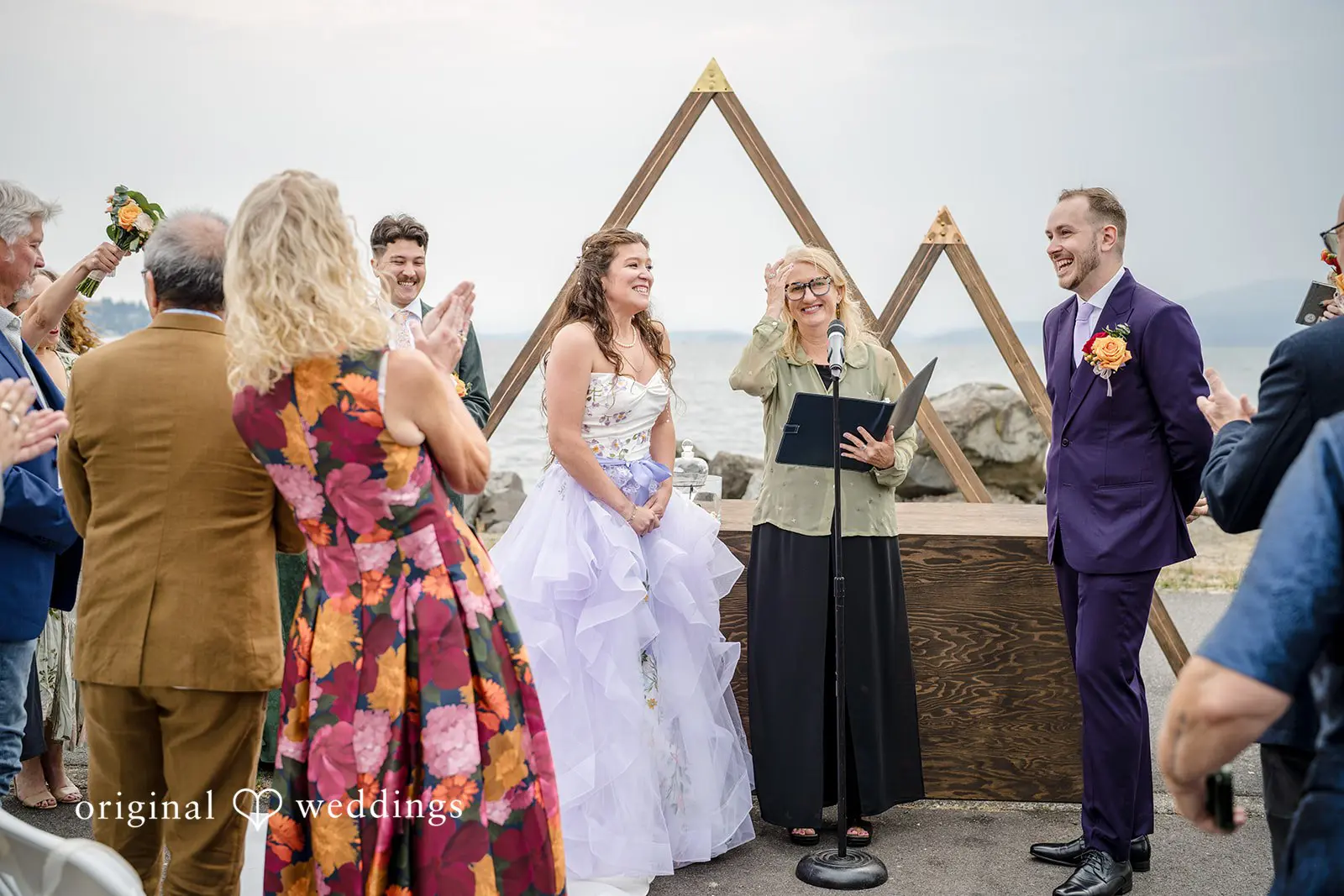 Adam + Danielle Fishermen's Pavilion at Zuanich Park Wedding // Adam & Danielle -