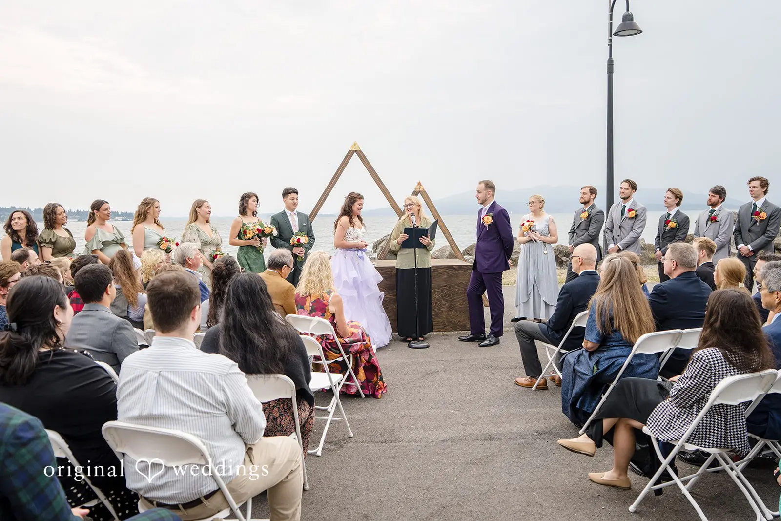 Adam + Danielle Fishermen's Pavilion at Zuanich Park Wedding // Adam & Danielle -
