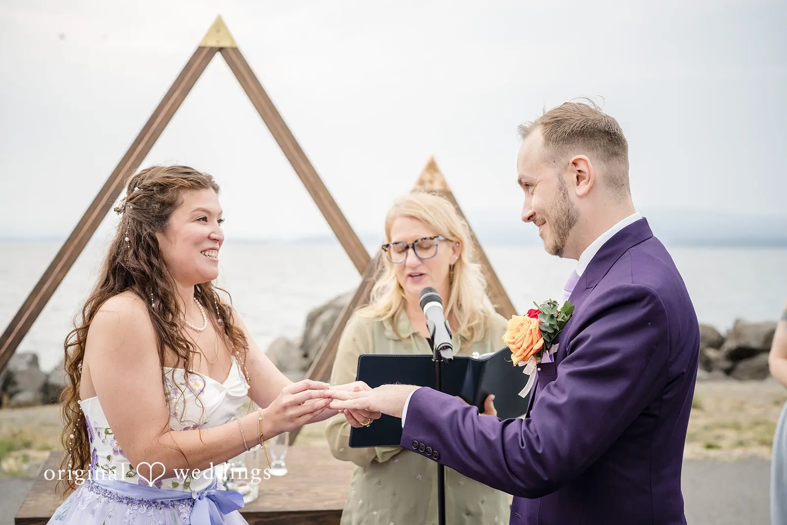 Adam + Danielle Fishermen's Pavilion at Zuanich Park Wedding // Adam & Danielle -