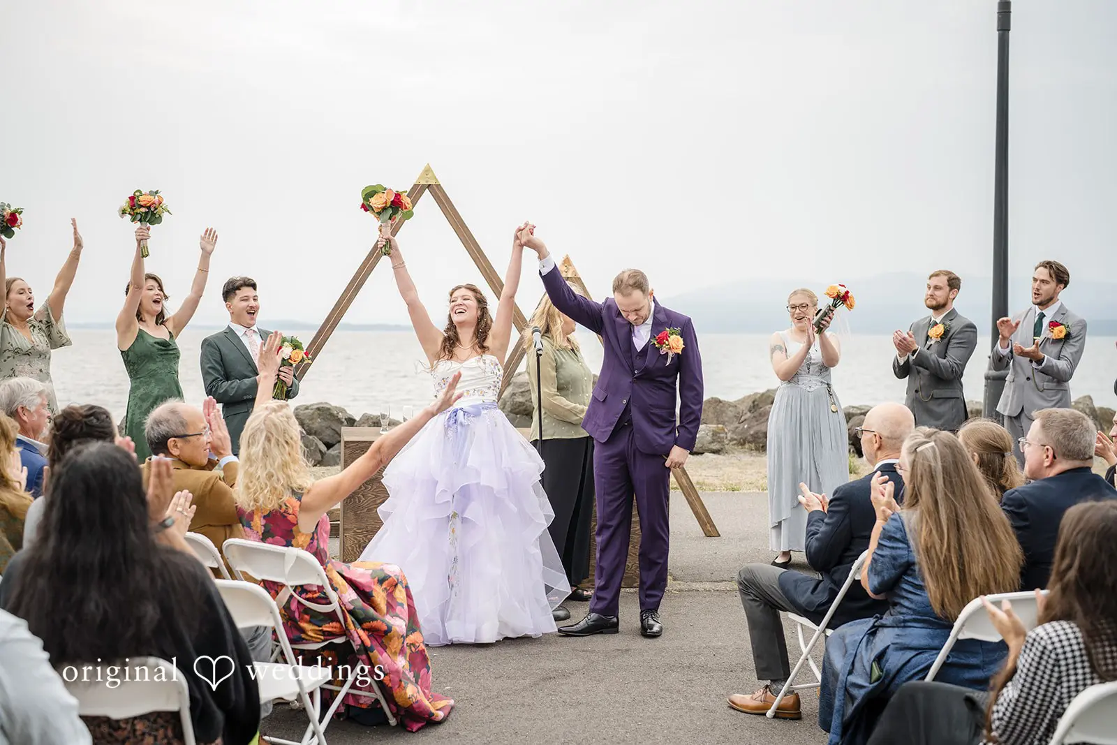 Adam + Danielle Fishermen's Pavilion at Zuanich Park Wedding // Adam & Danielle -