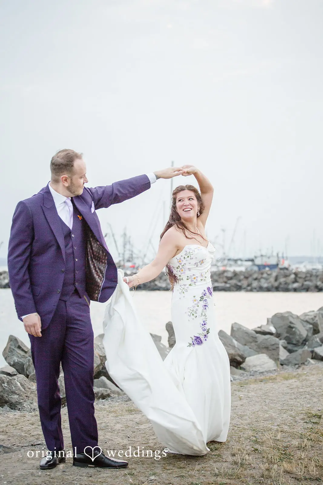 Adam + Danielle Fishermen's Pavilion at Zuanich Park Wedding // Adam & Danielle -