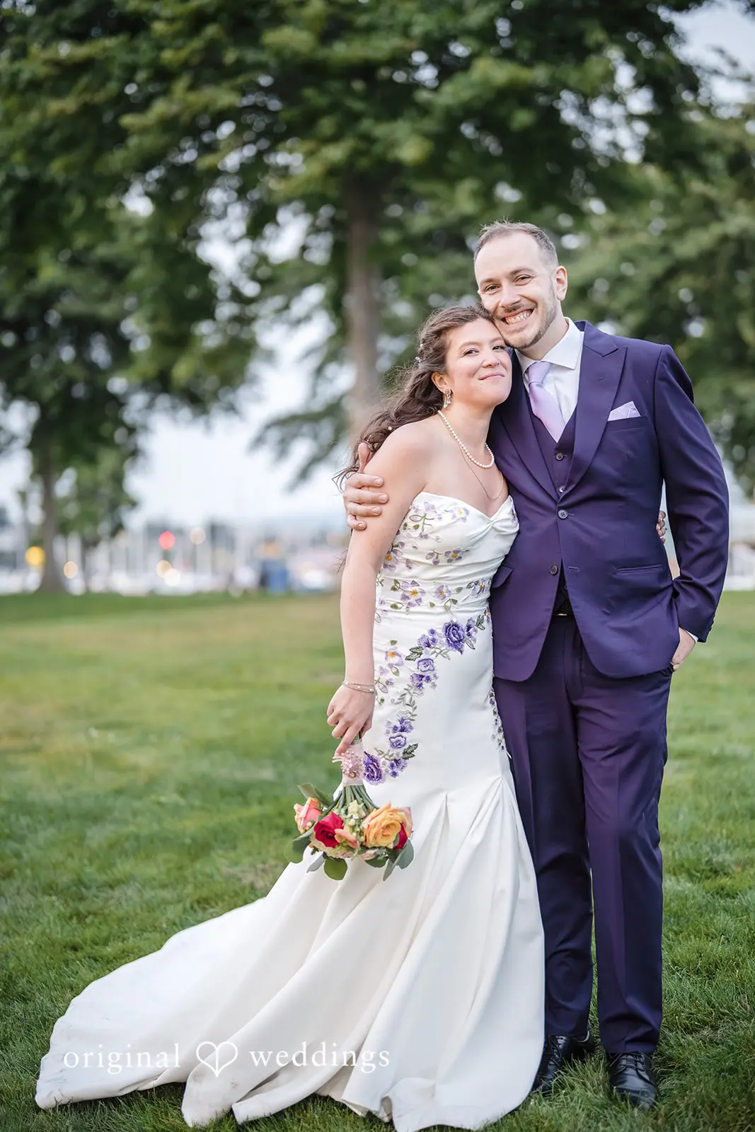 Adam + Danielle Fishermen's Pavilion at Zuanich Park Wedding // Adam & Danielle -