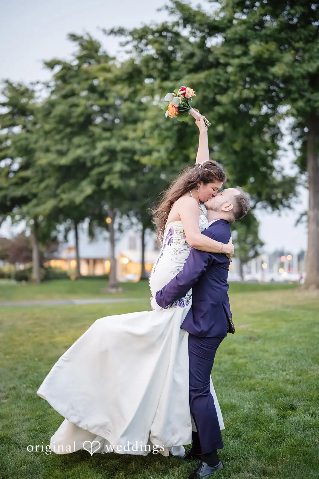 Adam + Danielle Fishermen's Pavilion at Zuanich Park Wedding // Adam & Danielle -