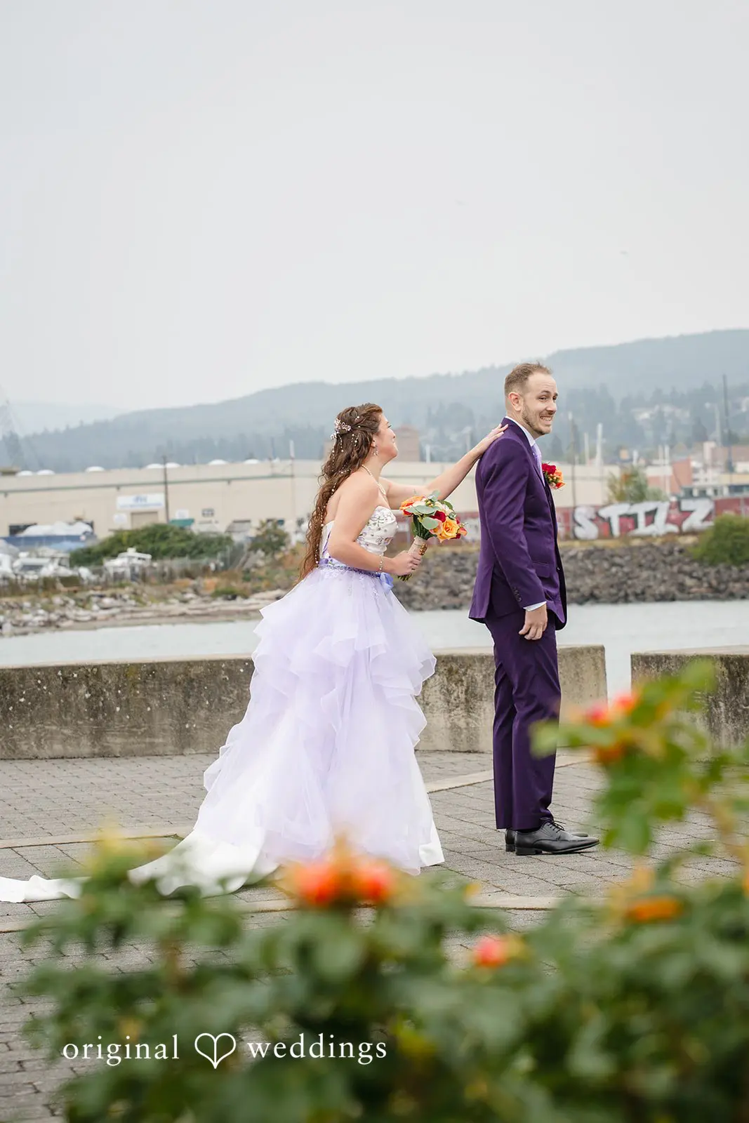 Adam + Danielle Fishermen's Pavilion at Zuanich Park Wedding // Adam & Danielle -