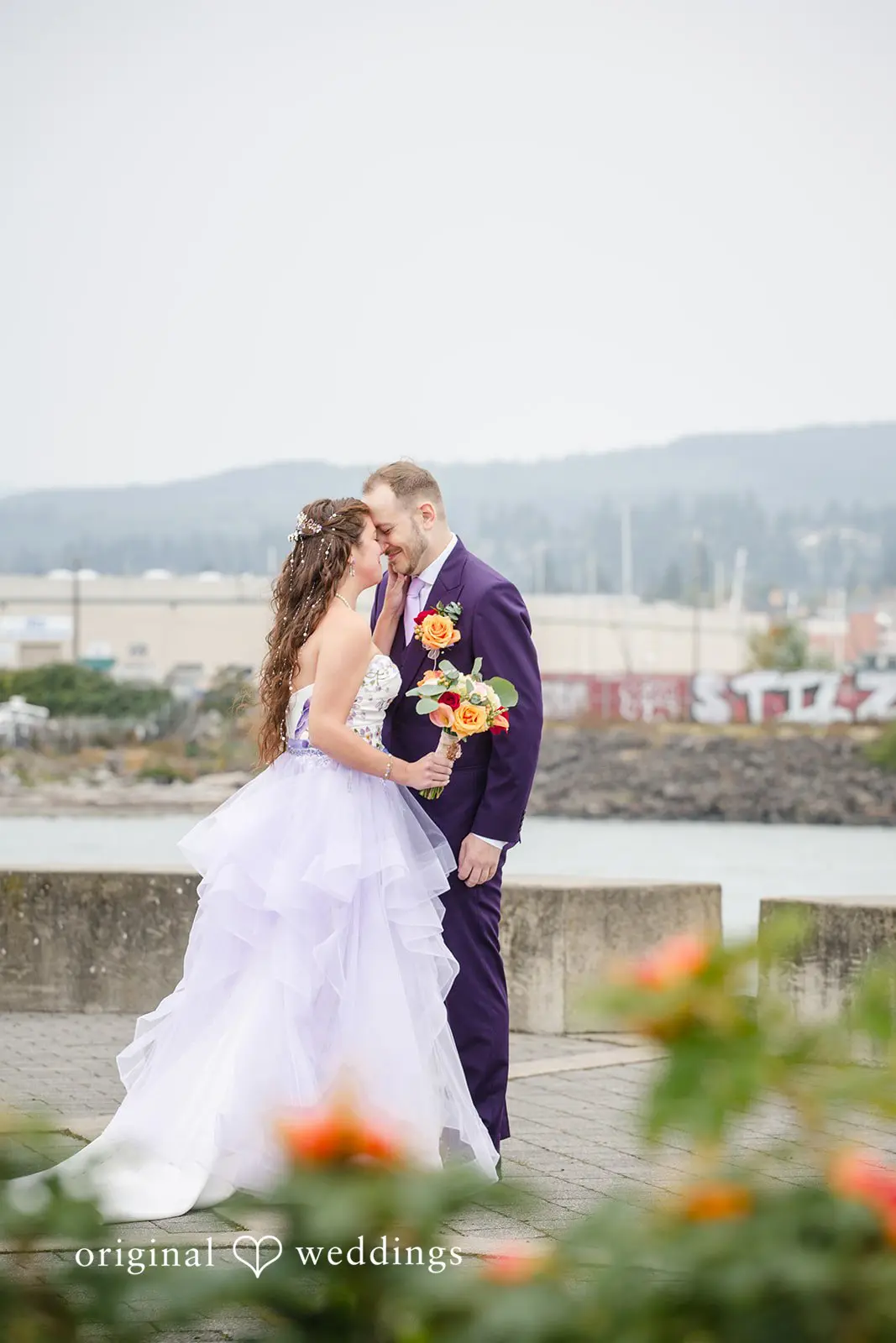 Adam + Danielle Fishermen's Pavilion at Zuanich Park Wedding // Adam & Danielle -