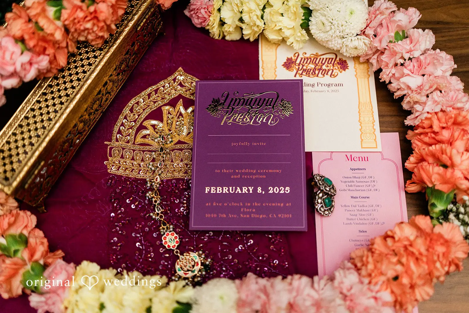 Umaiyal + Preston Flora Wedding // Umaiyal & Preston -