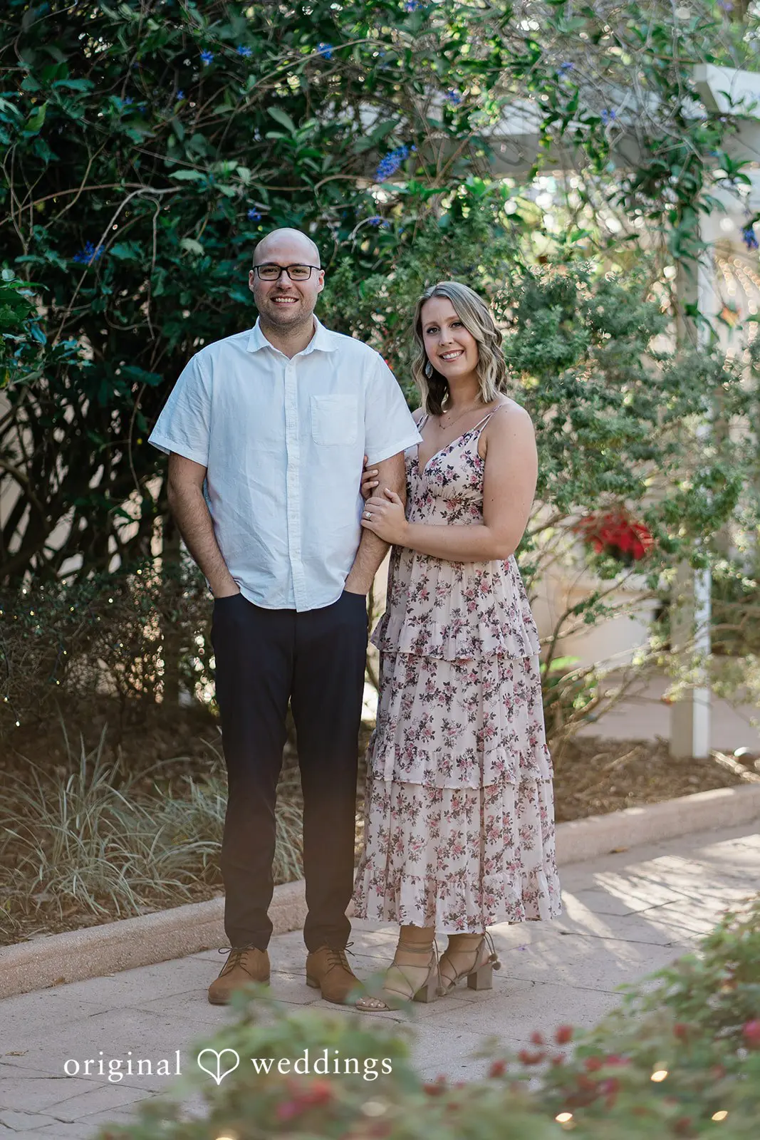 Henry + Alyssa Florida Botanical Gardens Engagement // Henry & Alyssa -