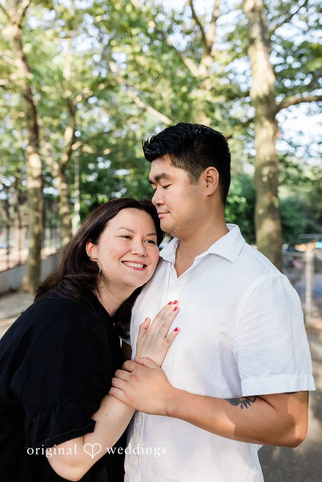 Katherine + Victor Forest Park in Woodhaven, Queen Engagement // Katherine & Victor -