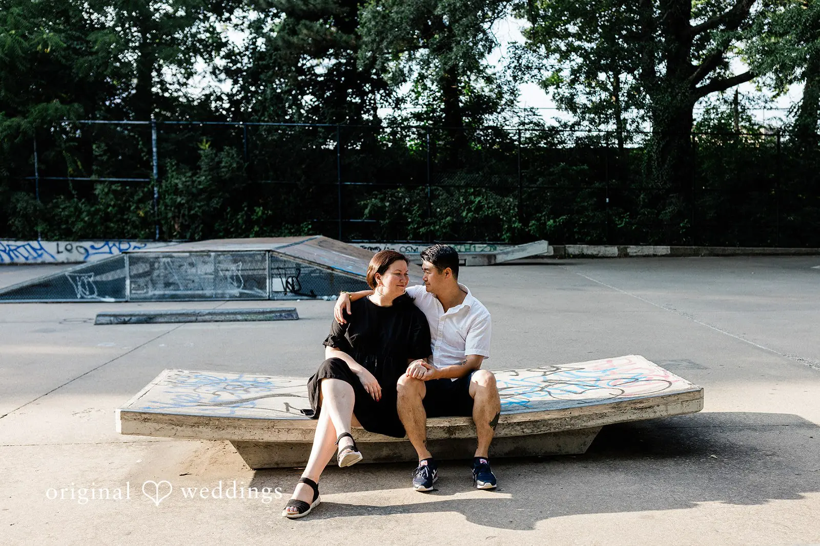 Katherine + Victor Forest Park in Woodhaven, Queen Engagement // Katherine & Victor -
