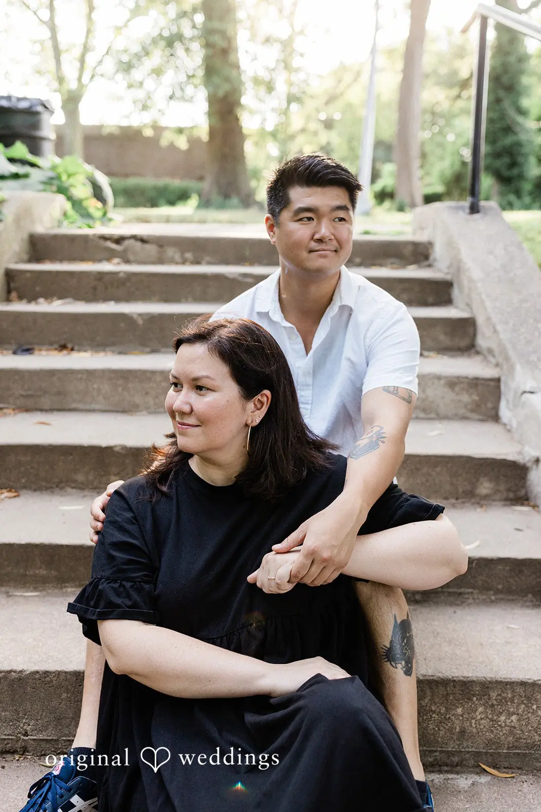 Katherine + Victor Forest Park in Woodhaven, Queen Engagement // Katherine & Victor -