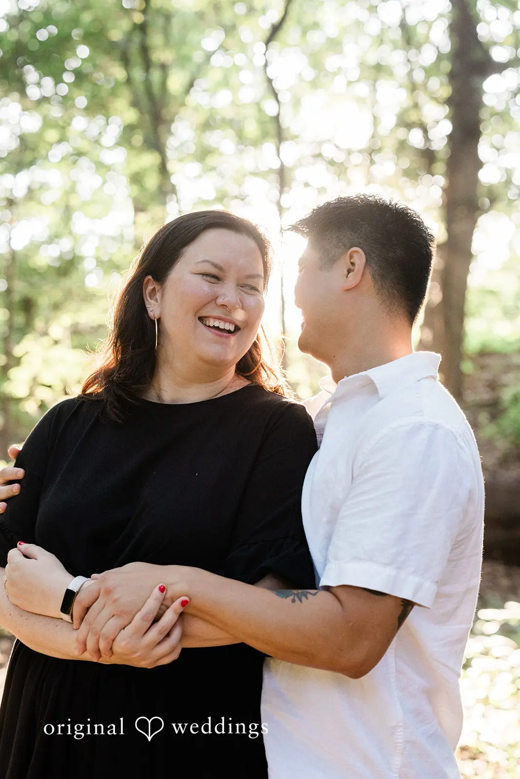 Katherine + Victor Forest Park in Woodhaven, Queen Engagement // Katherine & Victor -