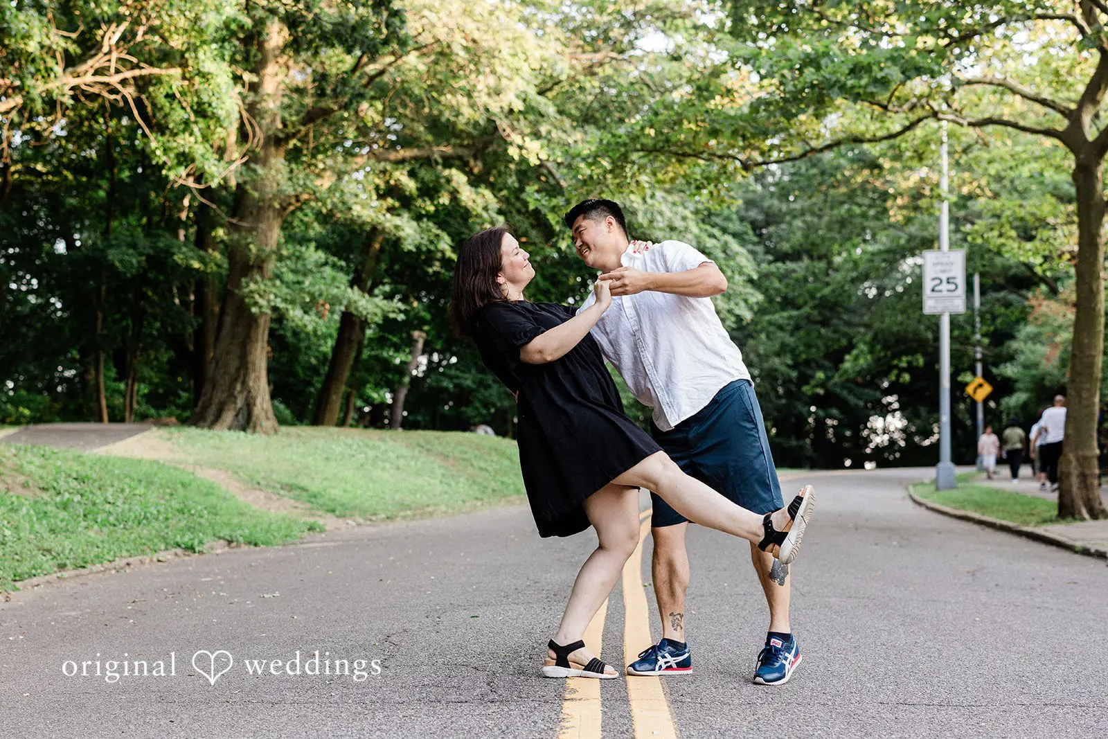 Katherine + Victor Forest Park in Woodhaven, Queen Engagement // Katherine & Victor -