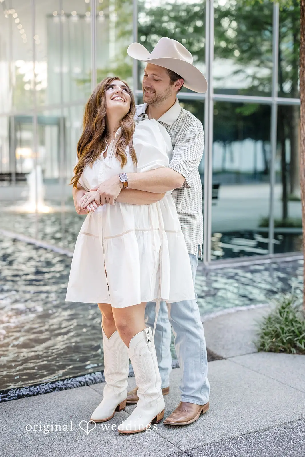 Fountain Place Engagement // Morgan & Ryan -