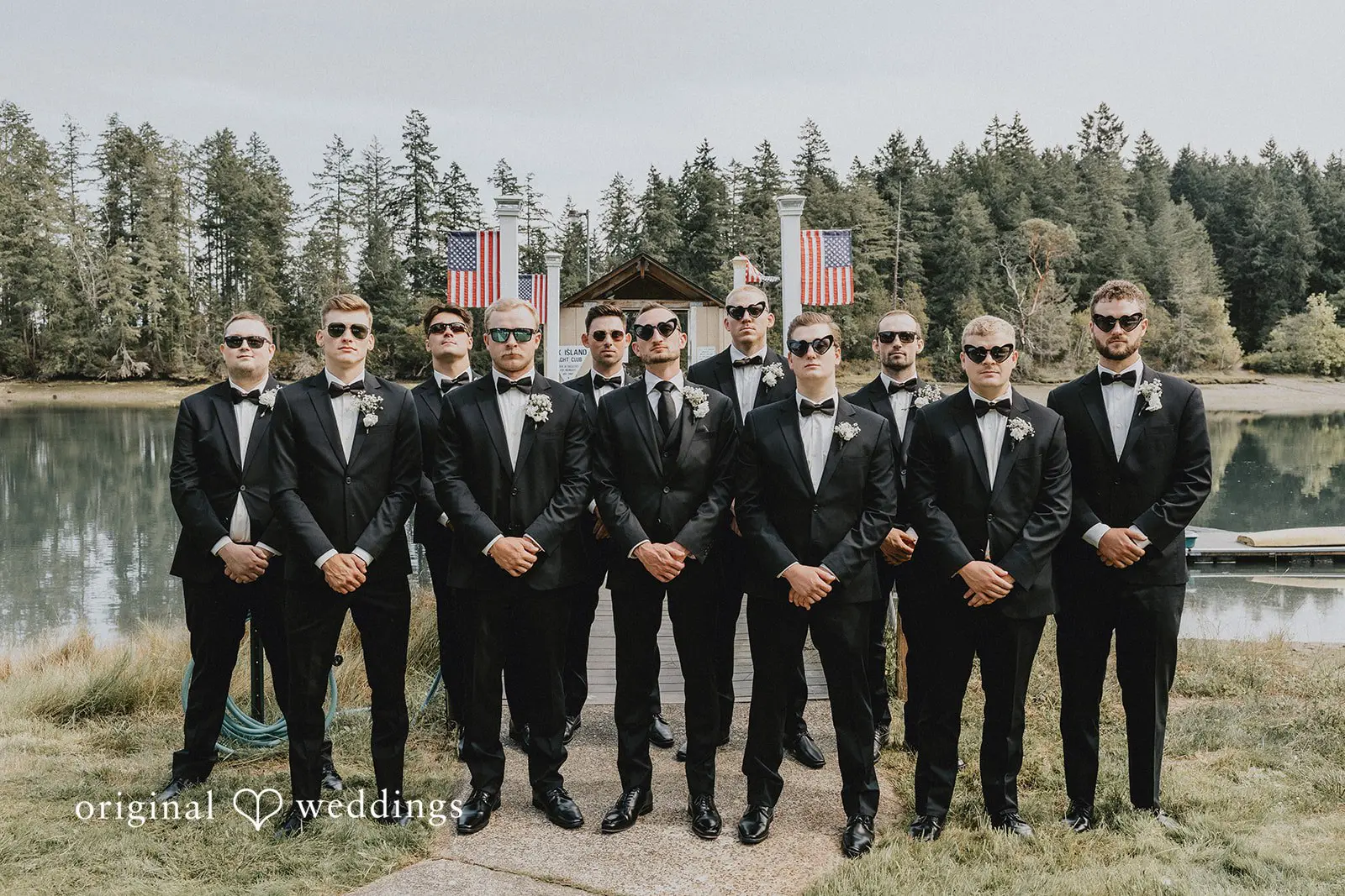 Kelli + Connor Fox Island Yacht Club Wedding // Kelli & Connor -