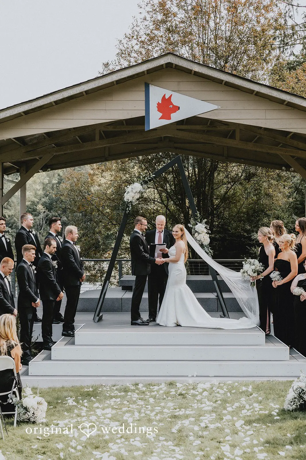 Kelli + Connor Fox Island Yacht Club Wedding // Kelli & Connor -