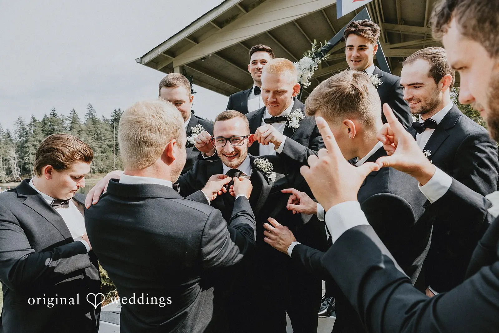 Kelli + Connor Fox Island Yacht Club Wedding // Kelli & Connor -