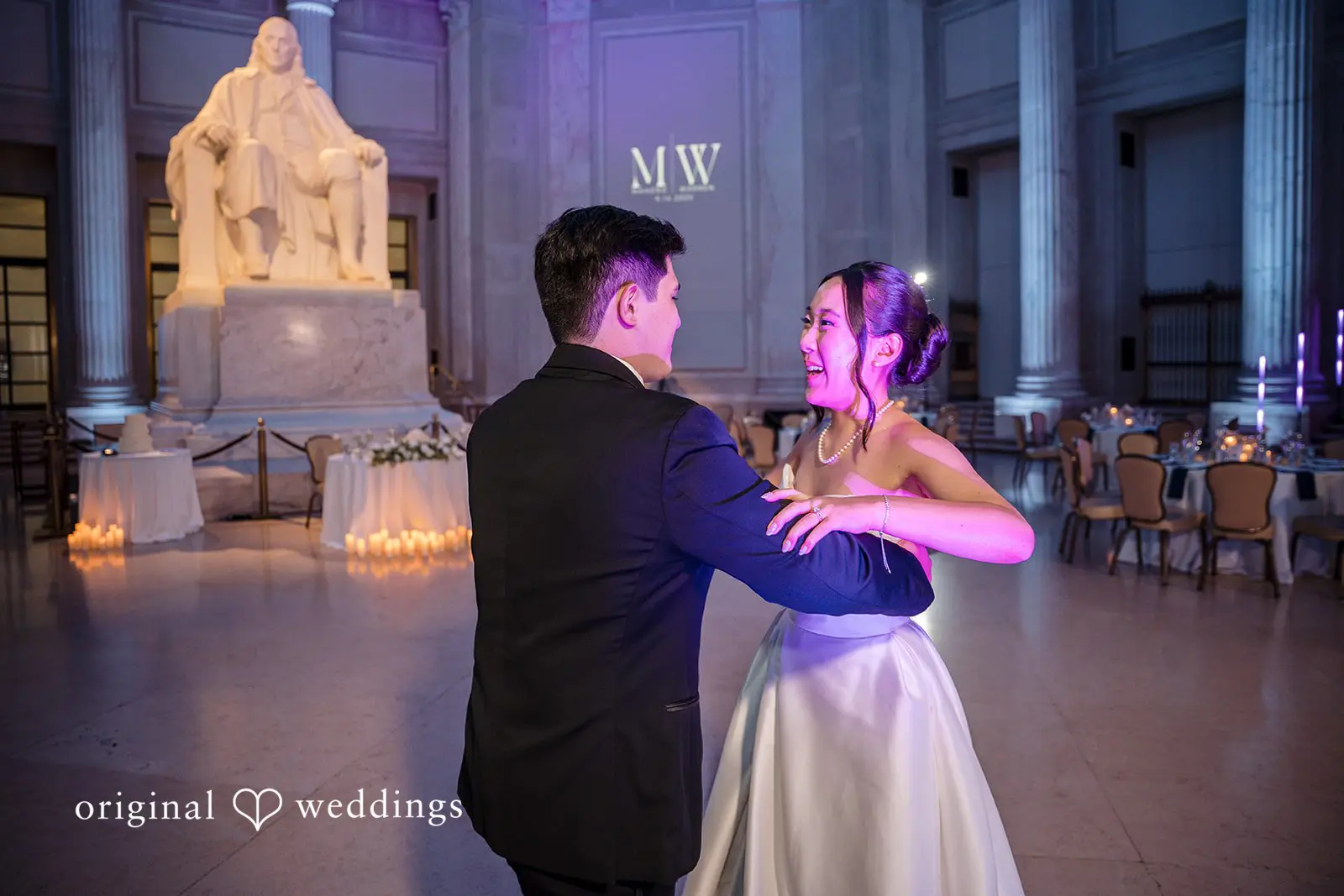 Mahoro + Warren Franklin Institute Wedding // Mahoro & Warren -