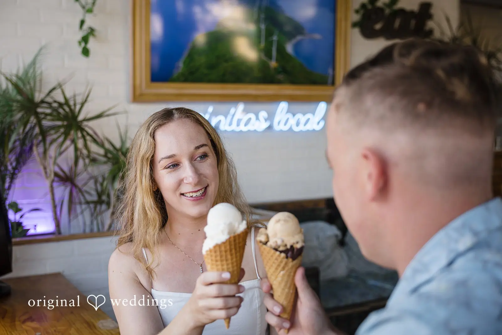 Amber + Scotty Gelato 101 Engagement // Amber & Scotty -