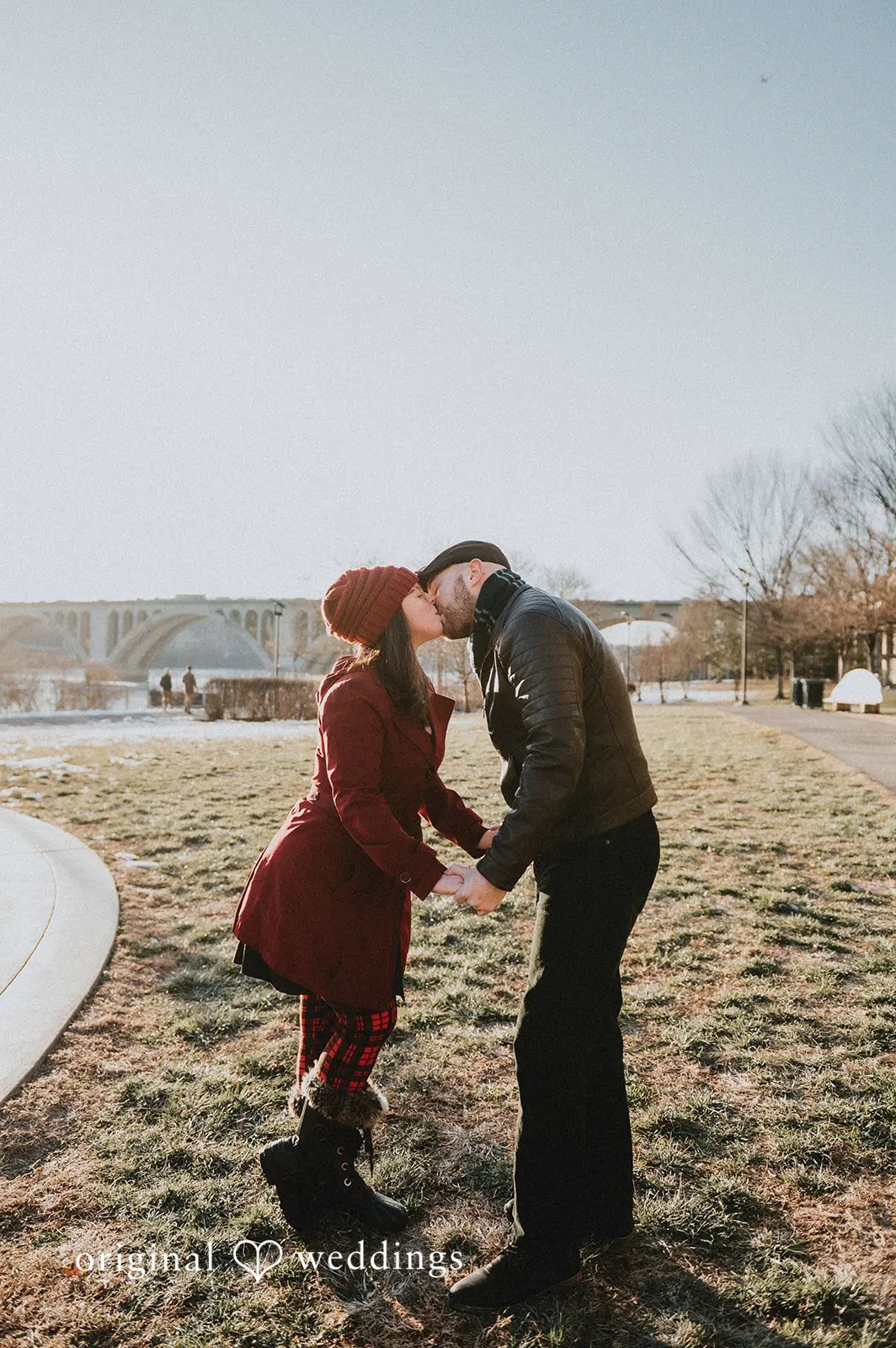 Chelsea + Skyler Georgetown Canal Engagement // Chelsea & Skyler -