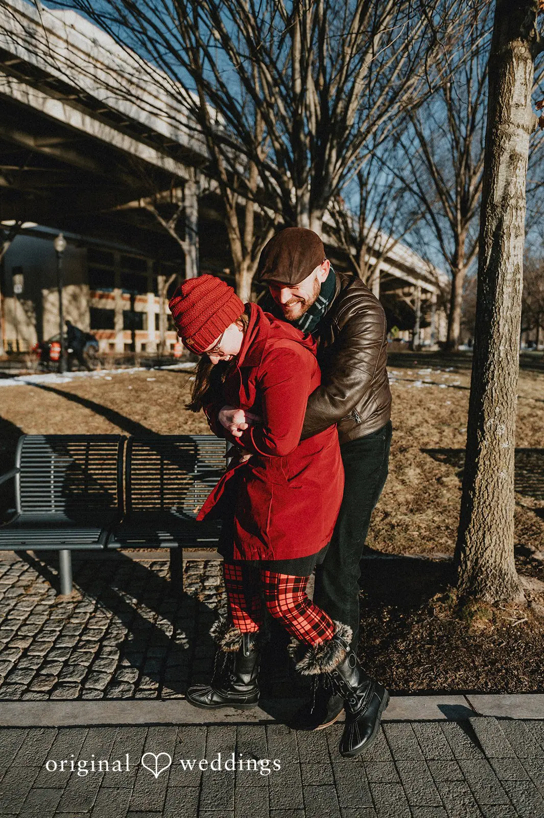 Chelsea + Skyler Georgetown Canal Engagement // Chelsea & Skyler -