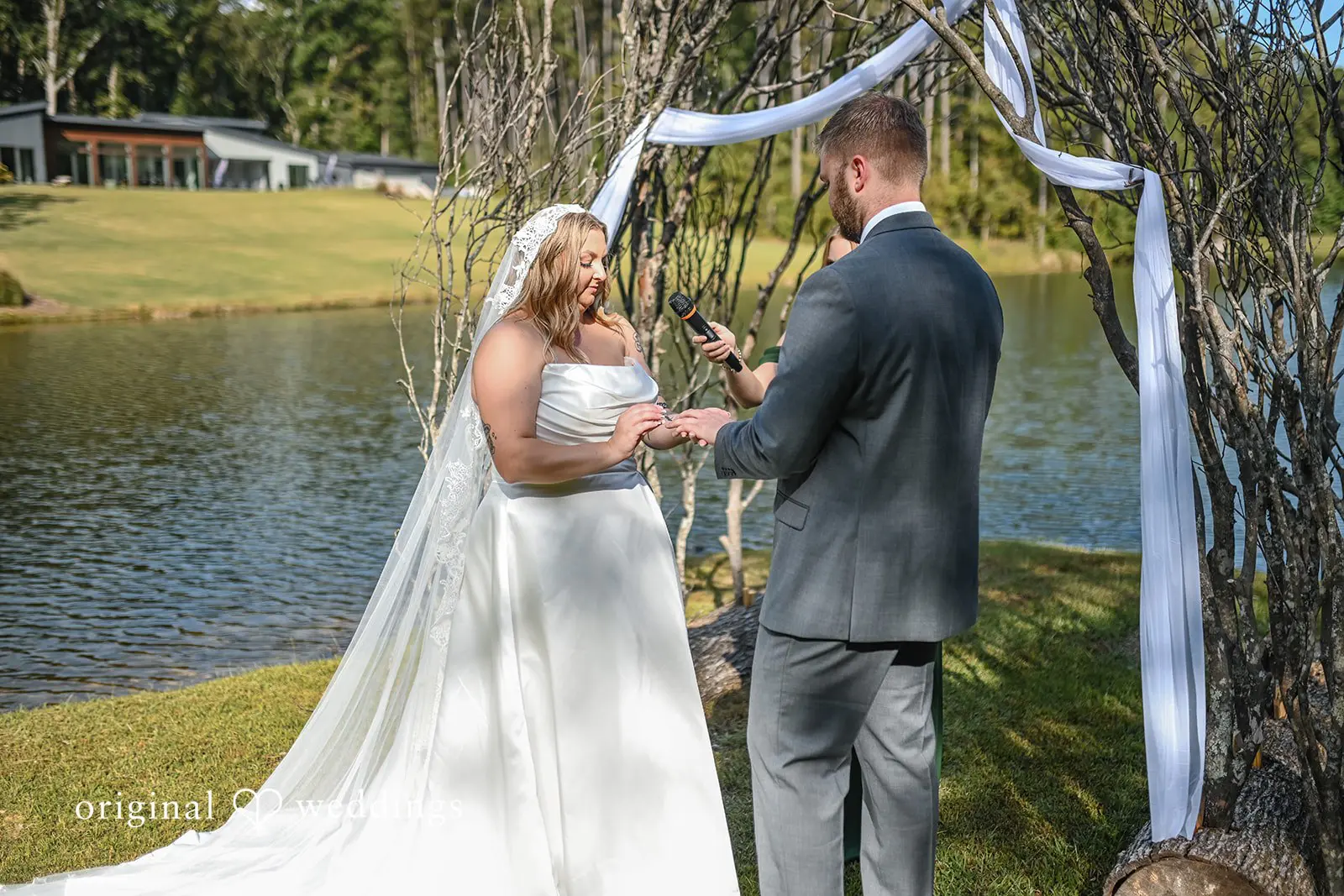 Georgia Backyard Wedding // Clarissa & Noah -