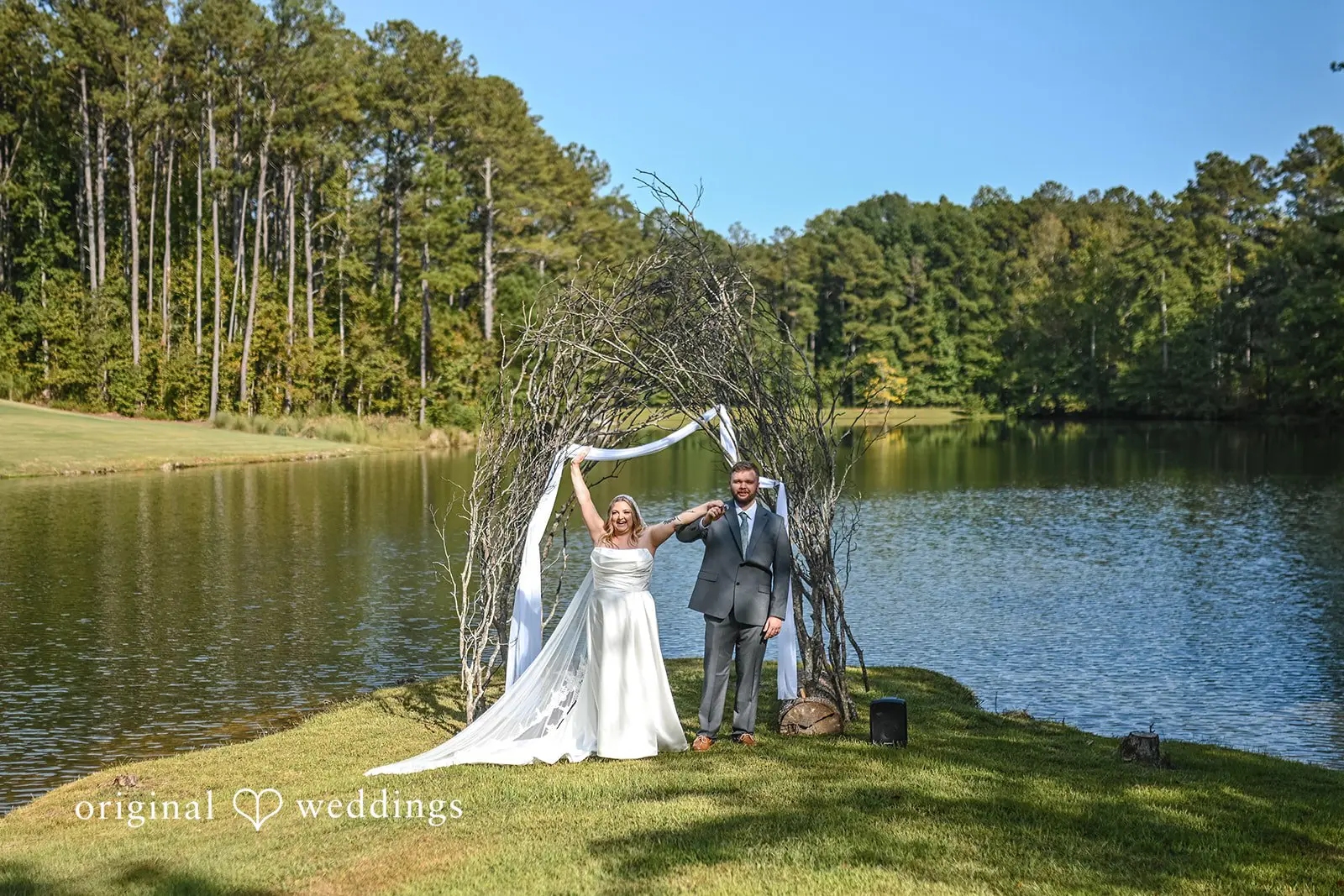 Georgia Backyard Wedding // Clarissa & Noah -