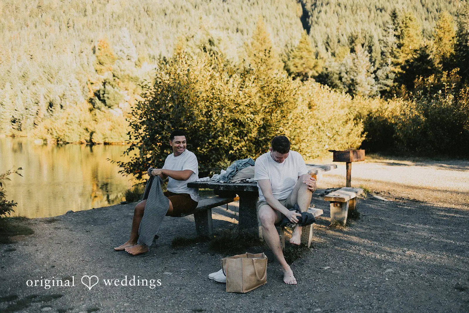 Quinten + Connor Gold Creek Pond Engagement // Quinten & Connor -