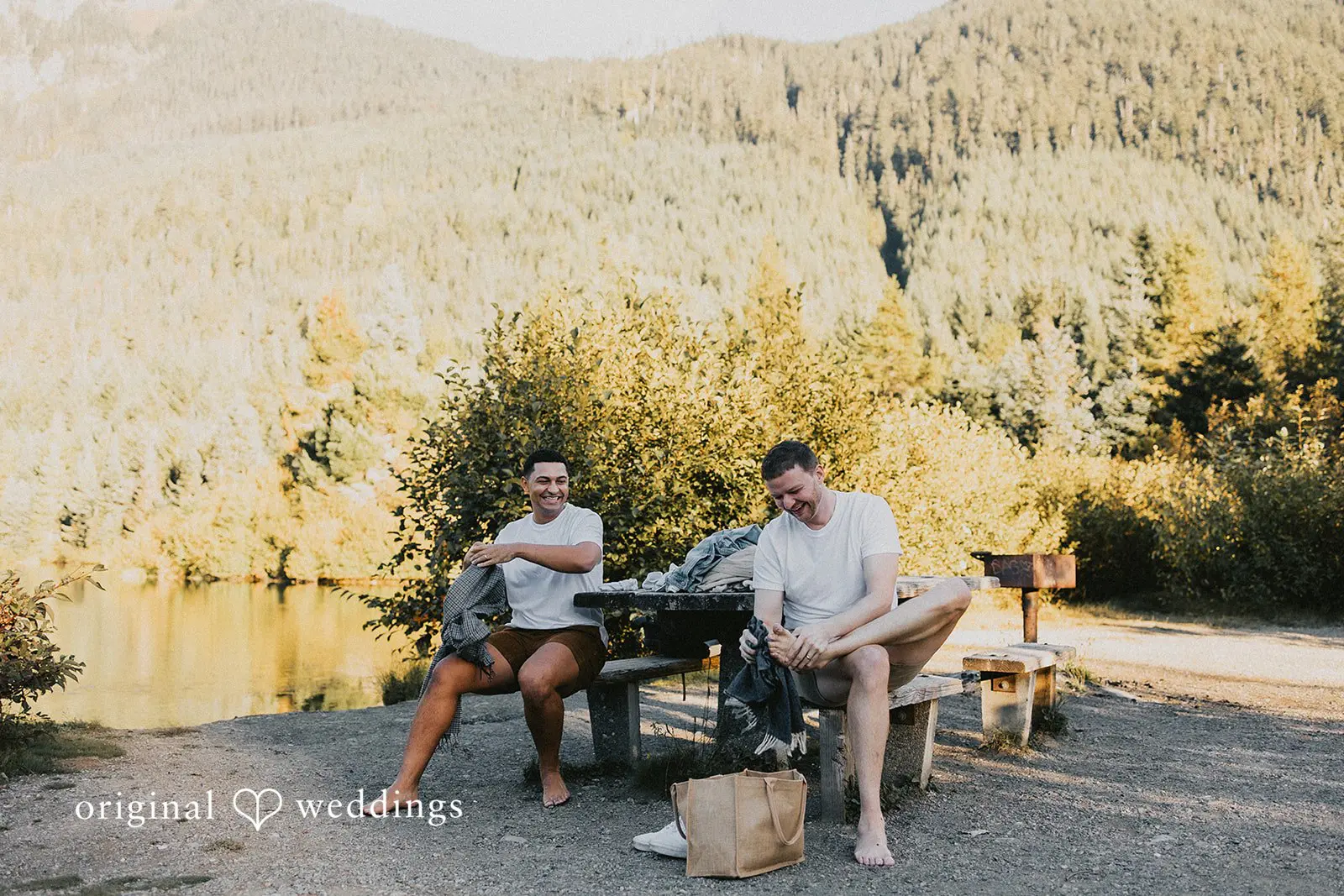 Quinten + Connor Gold Creek Pond Engagement // Quinten & Connor -