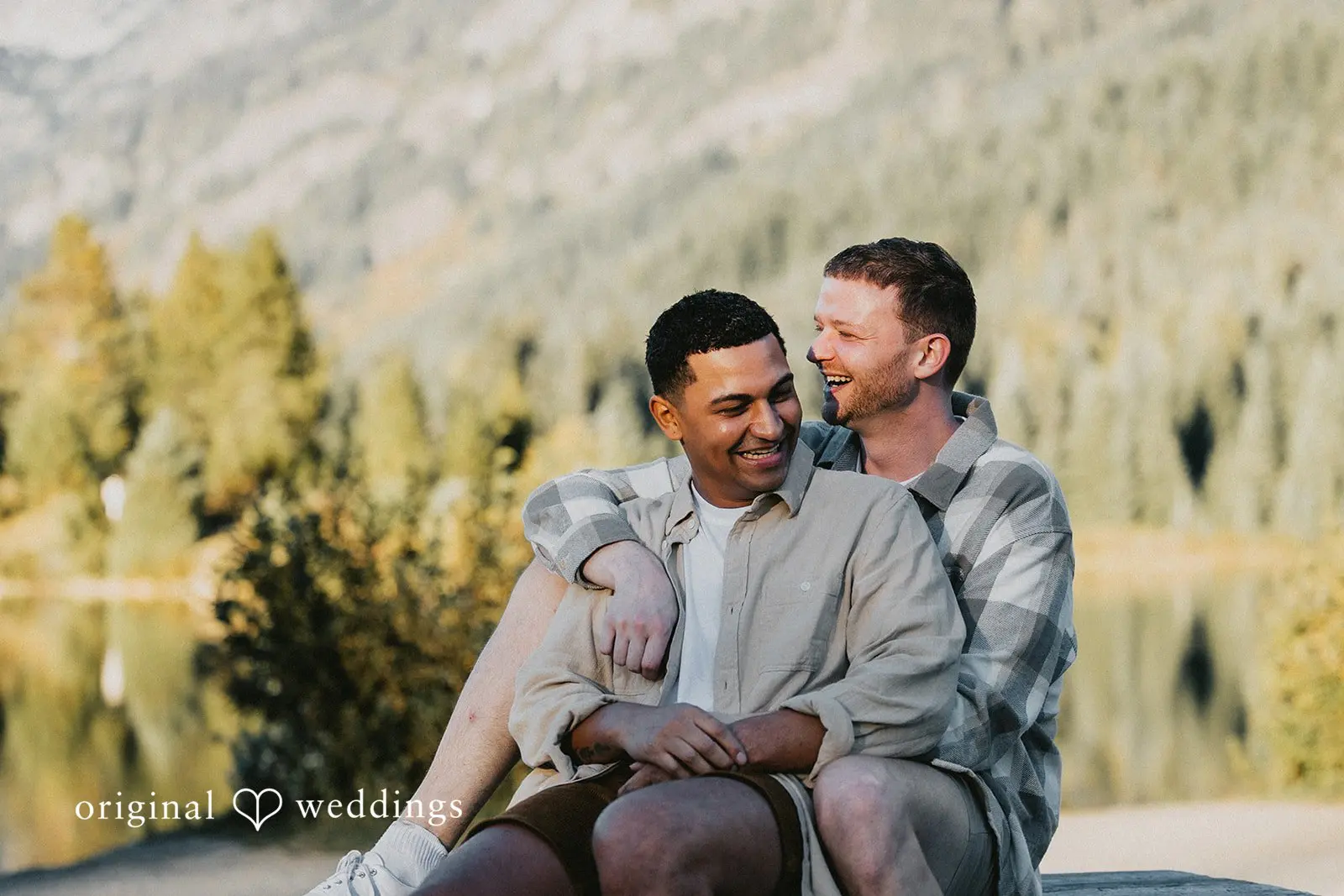 Quinten + Connor Gold Creek Pond Engagement // Quinten & Connor -