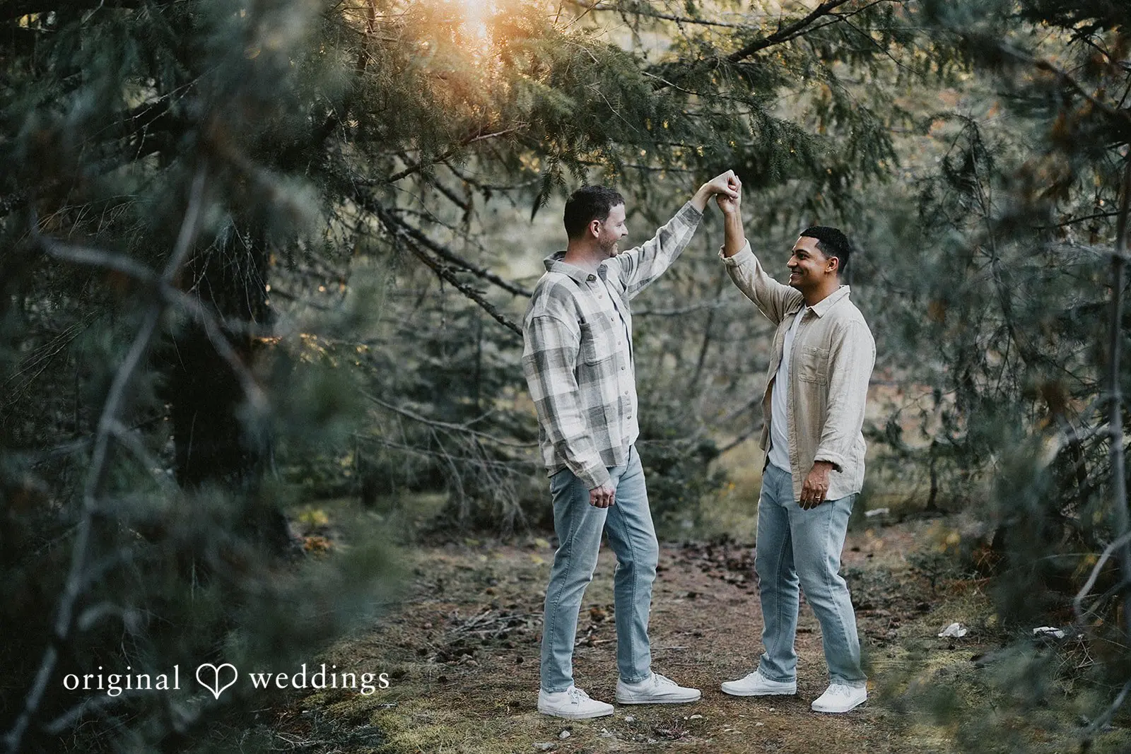 Quinten + Connor Gold Creek Pond Engagement // Quinten & Connor -
