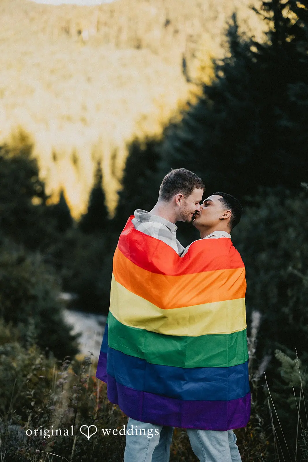 Quinten + Connor Gold Creek Pond Engagement // Quinten & Connor -