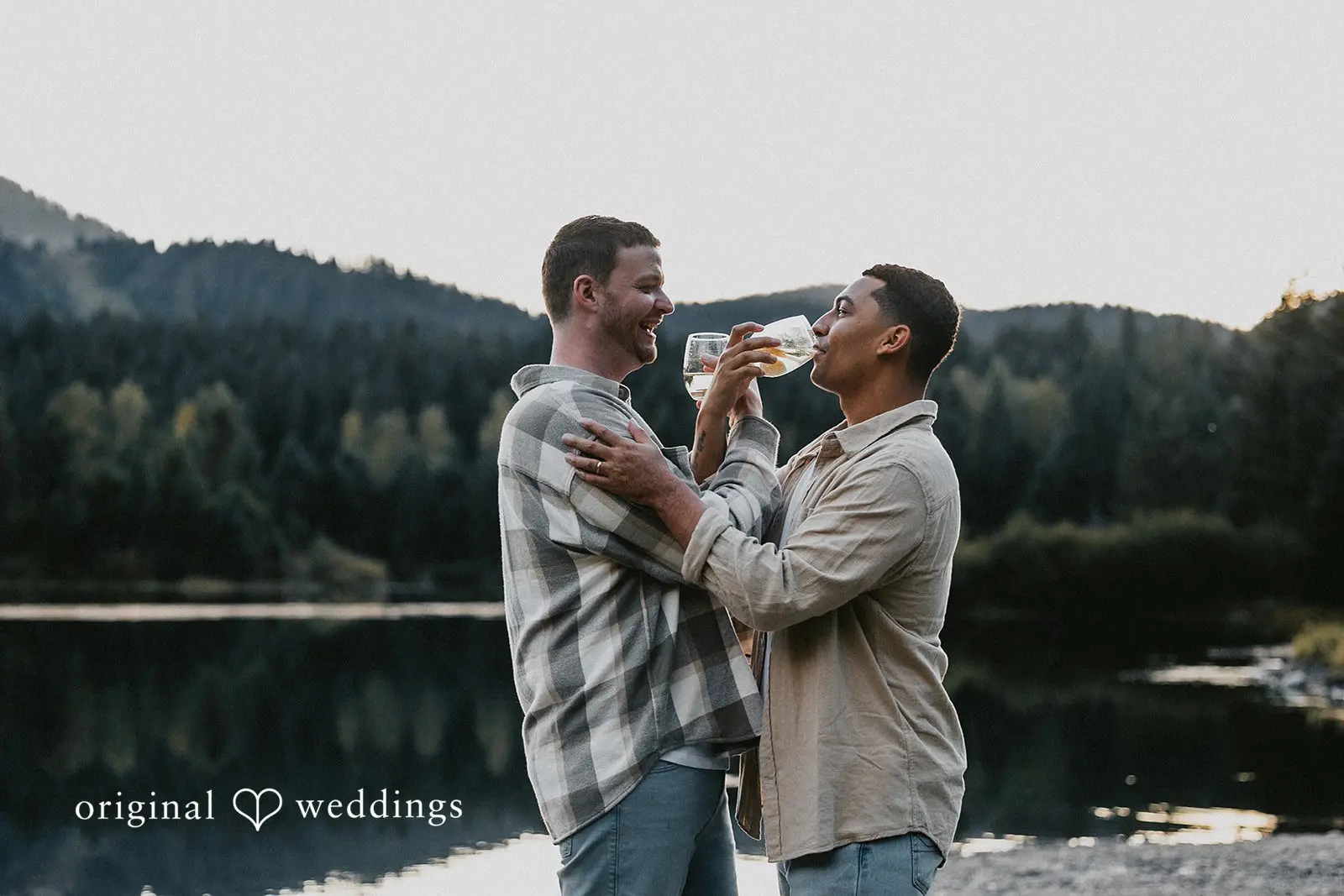 Quinten + Connor Gold Creek Pond Engagement // Quinten & Connor -