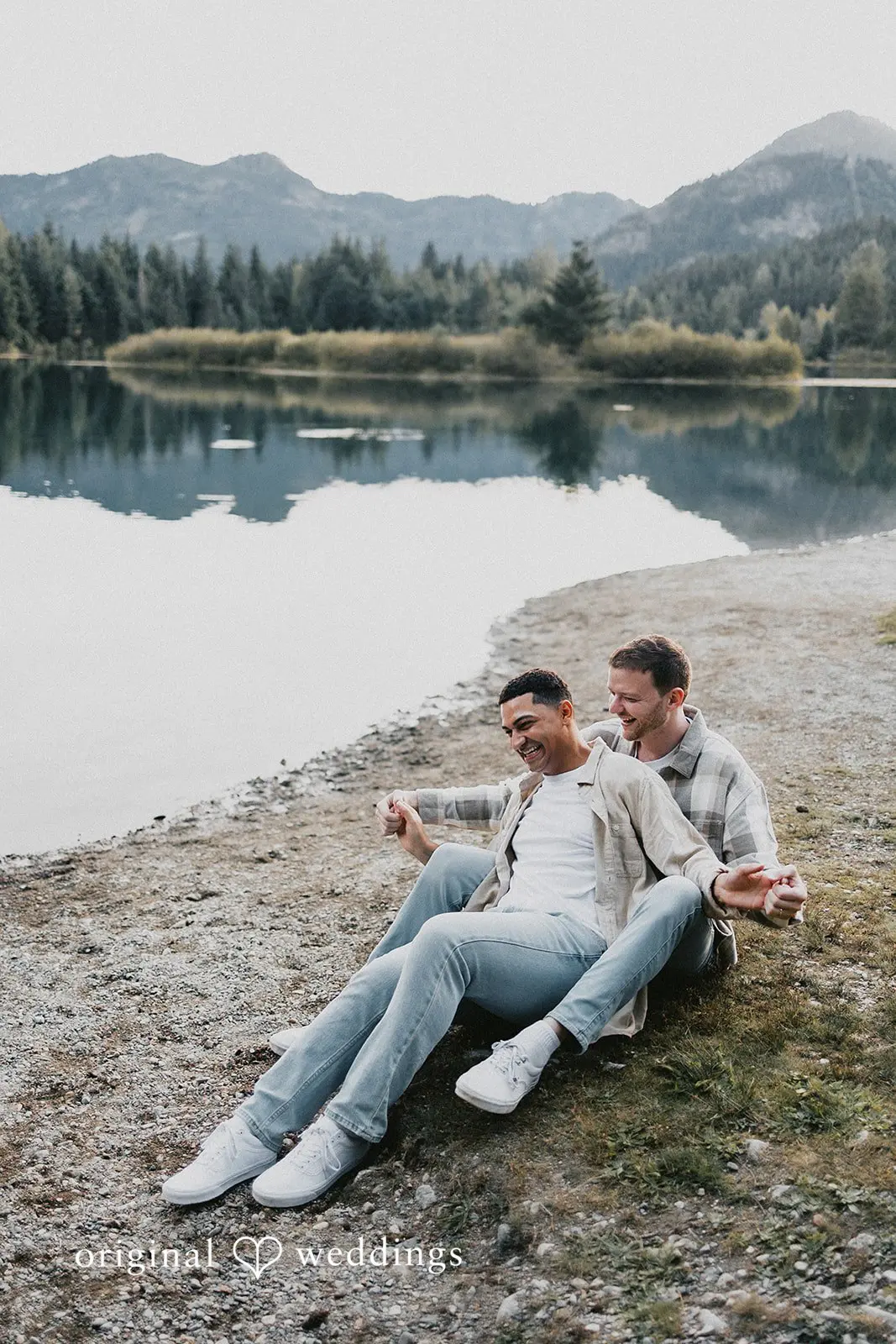 Quinten + Connor Gold Creek Pond Engagement // Quinten & Connor -