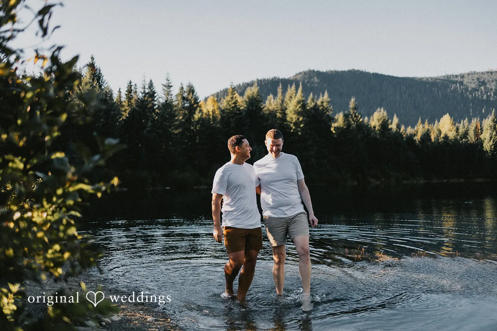 Quinten + Connor Gold Creek Pond Engagement // Quinten & Connor -