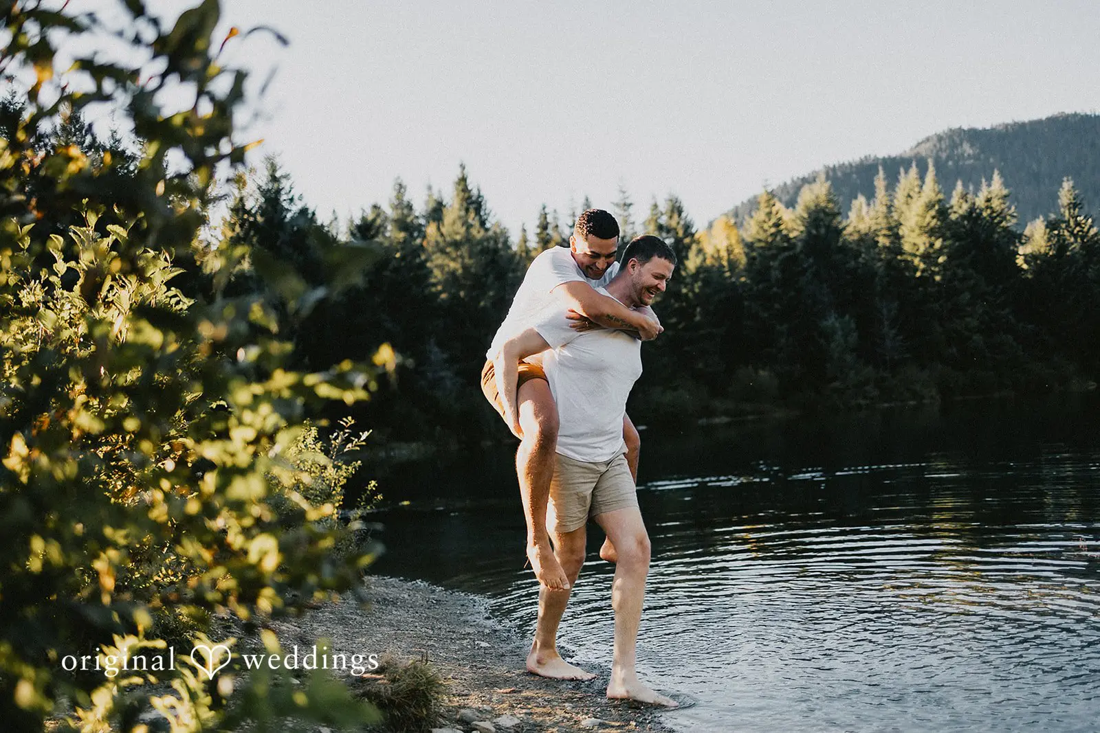 Quinten + Connor Gold Creek Pond Engagement // Quinten & Connor -