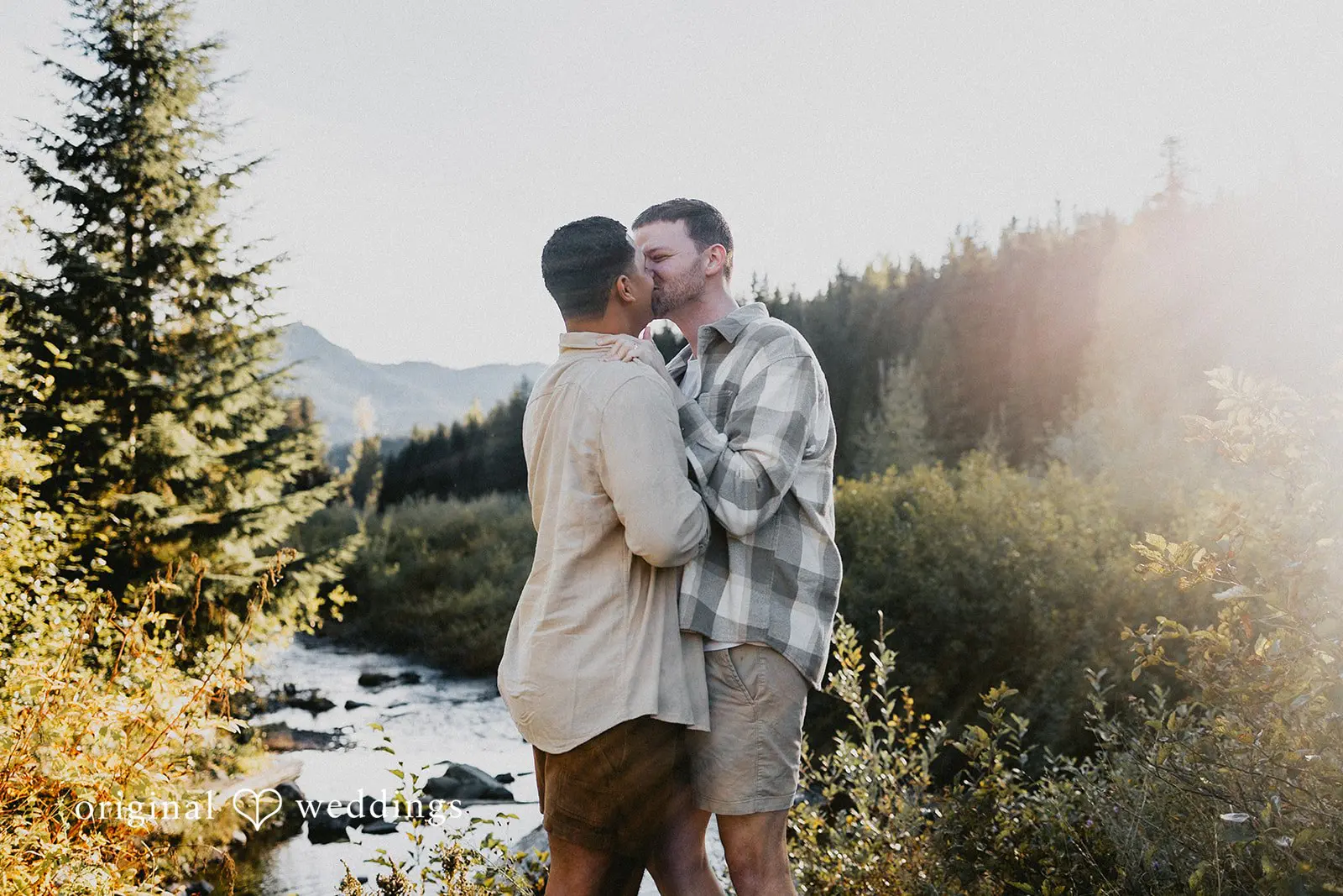 Quinten + Connor Gold Creek Pond Engagement // Quinten & Connor -