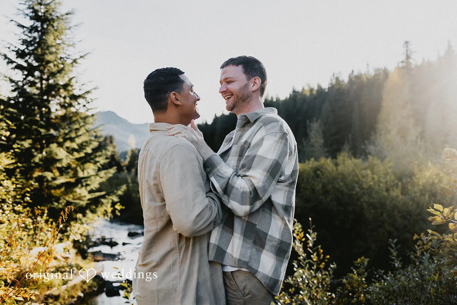 Quinten + Connor Gold Creek Pond Engagement // Quinten & Connor -