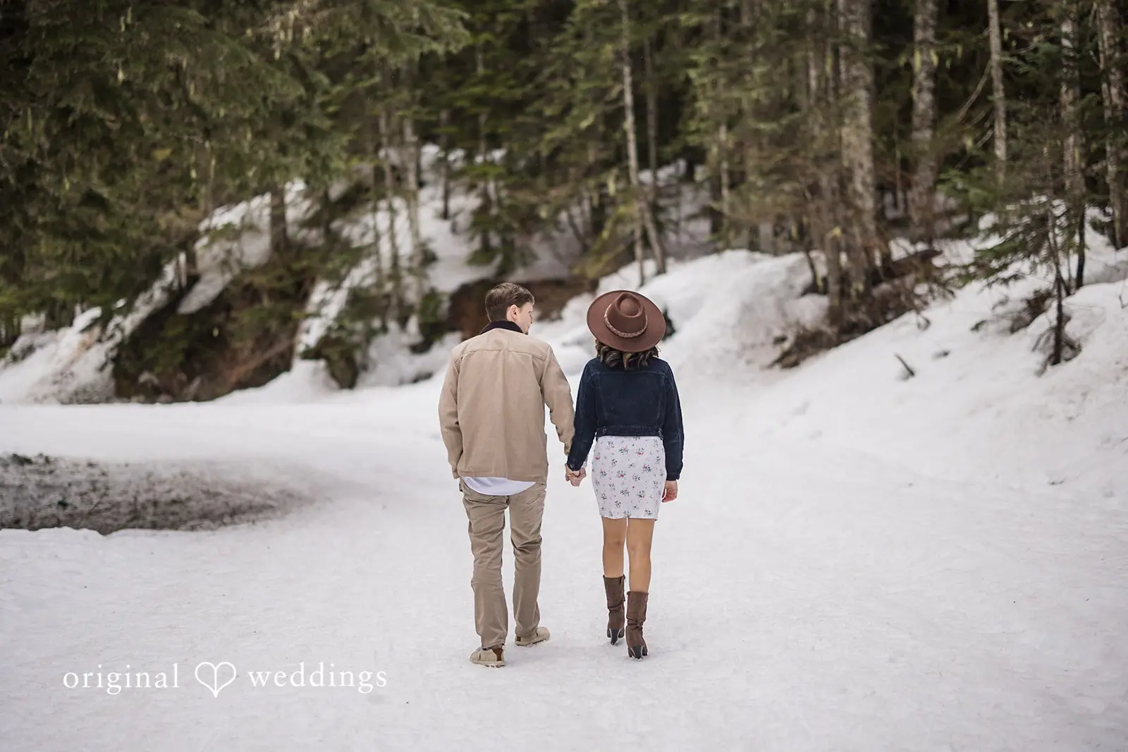 Yisel + Reece Gold Creek Pond Engagement // Yisel & Reece -