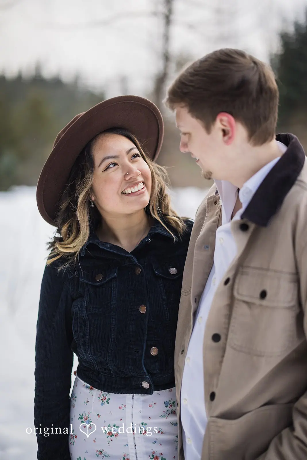 Yisel + Reece Gold Creek Pond Engagement // Yisel & Reece -