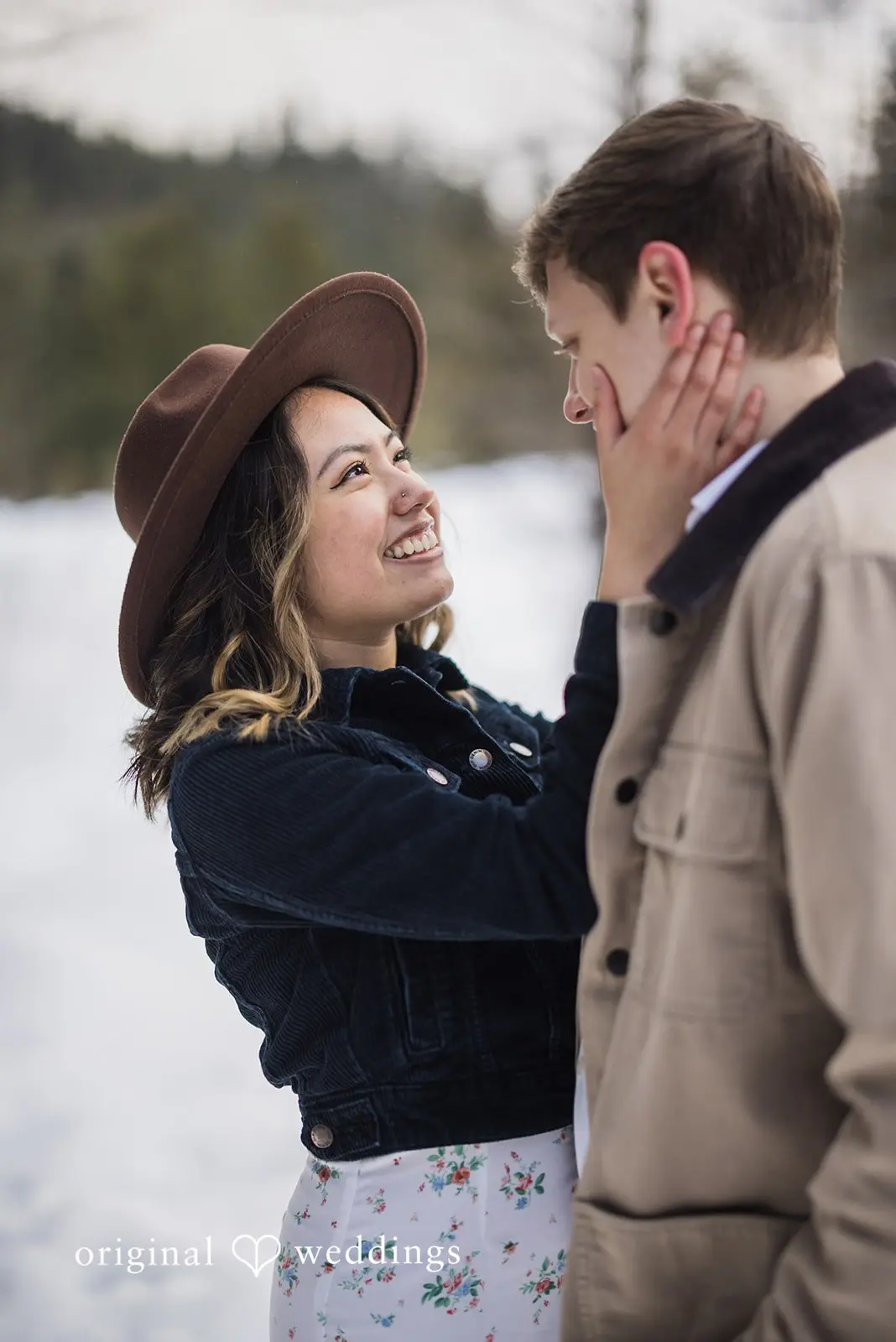 Yisel + Reece Gold Creek Pond Engagement // Yisel & Reece -