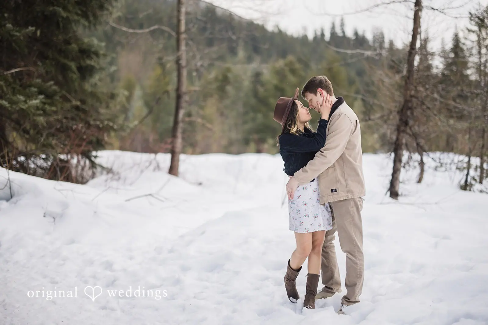 Yisel + Reece Gold Creek Pond Engagement // Yisel & Reece -