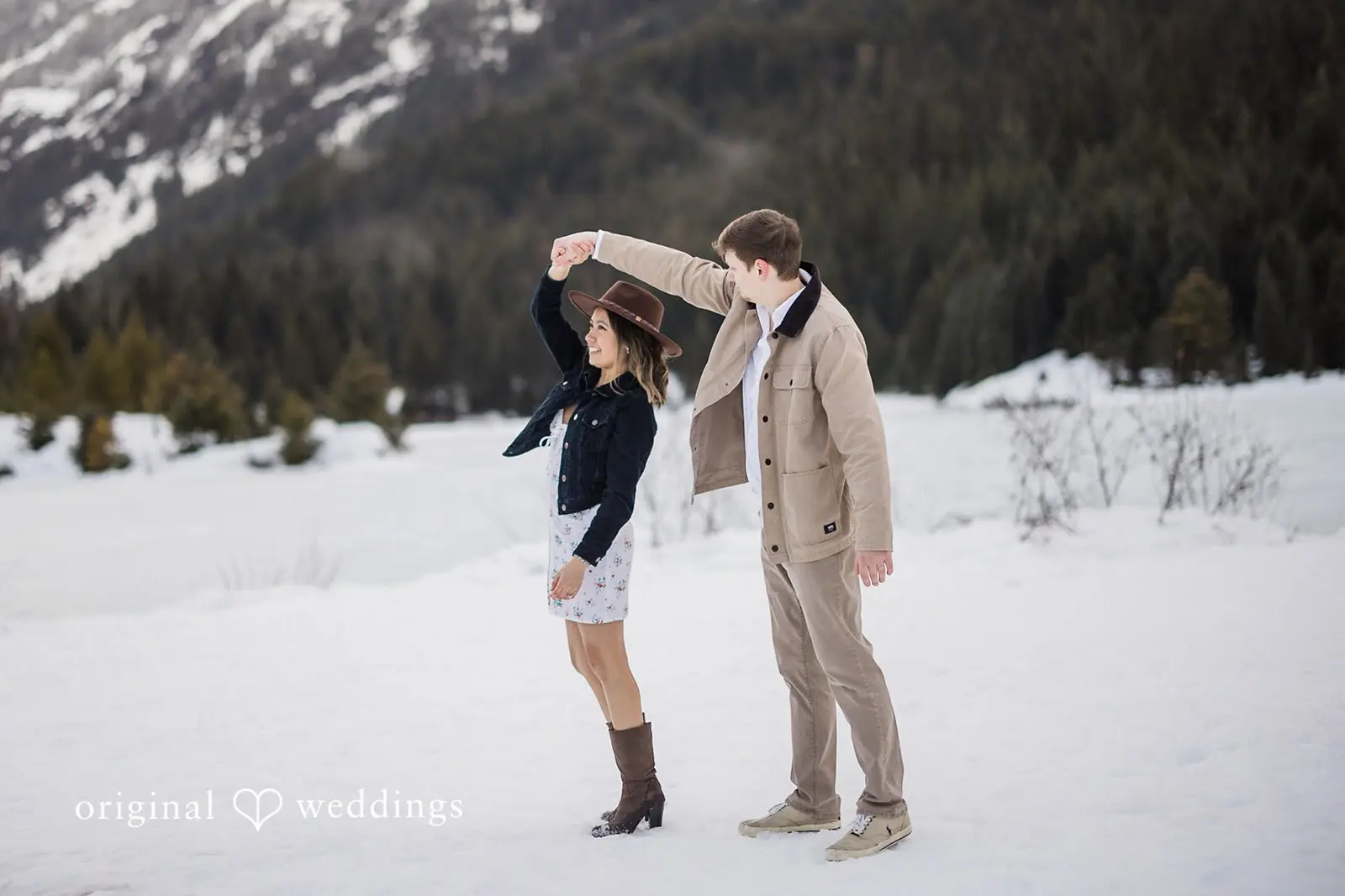 Yisel + Reece Gold Creek Pond Engagement // Yisel & Reece -