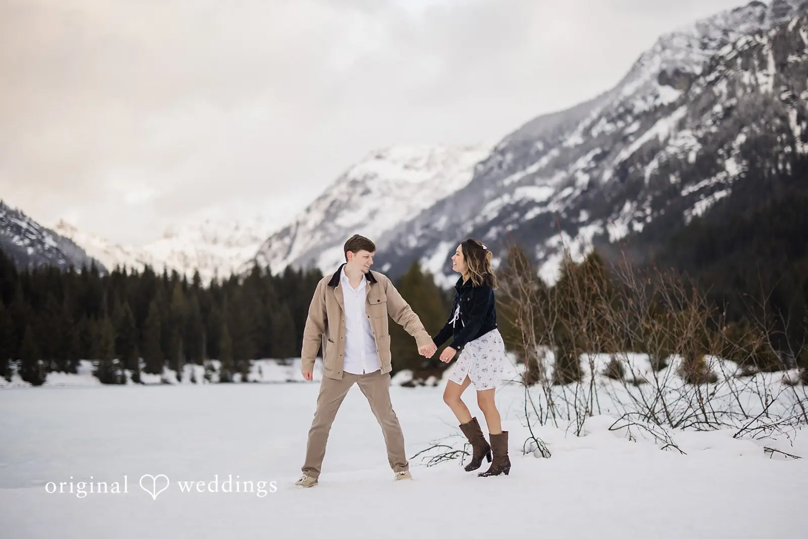 Yisel + Reece Gold Creek Pond Engagement // Yisel & Reece -